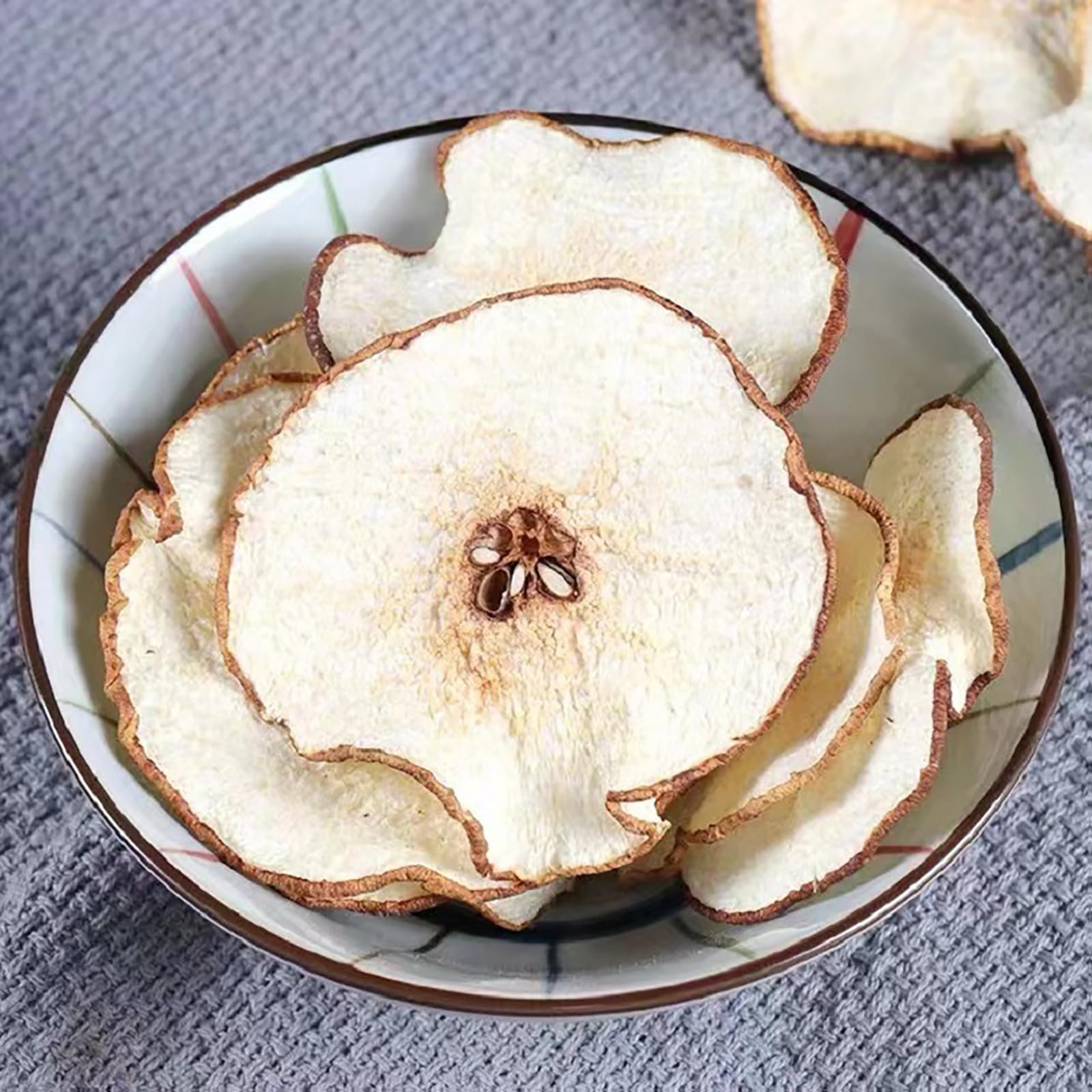 Organic Dried Snow Pear Slices 3.52oz (230g) - Natural Sweet Fruit Tea Ingredient for Herbal Tea, Detox Drinks & Healthy Snacking