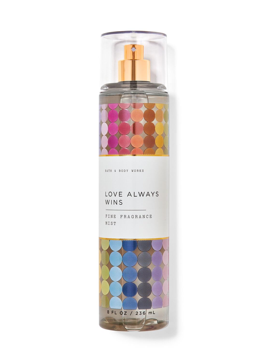Bath & Body Works Love Always Wins Fine Fragrance Body Spray Mist - Warm Vanilla Sugar Scent | Long-Lasting Perfume for Women | Perfect for Date Nights, Work & Everyday Use