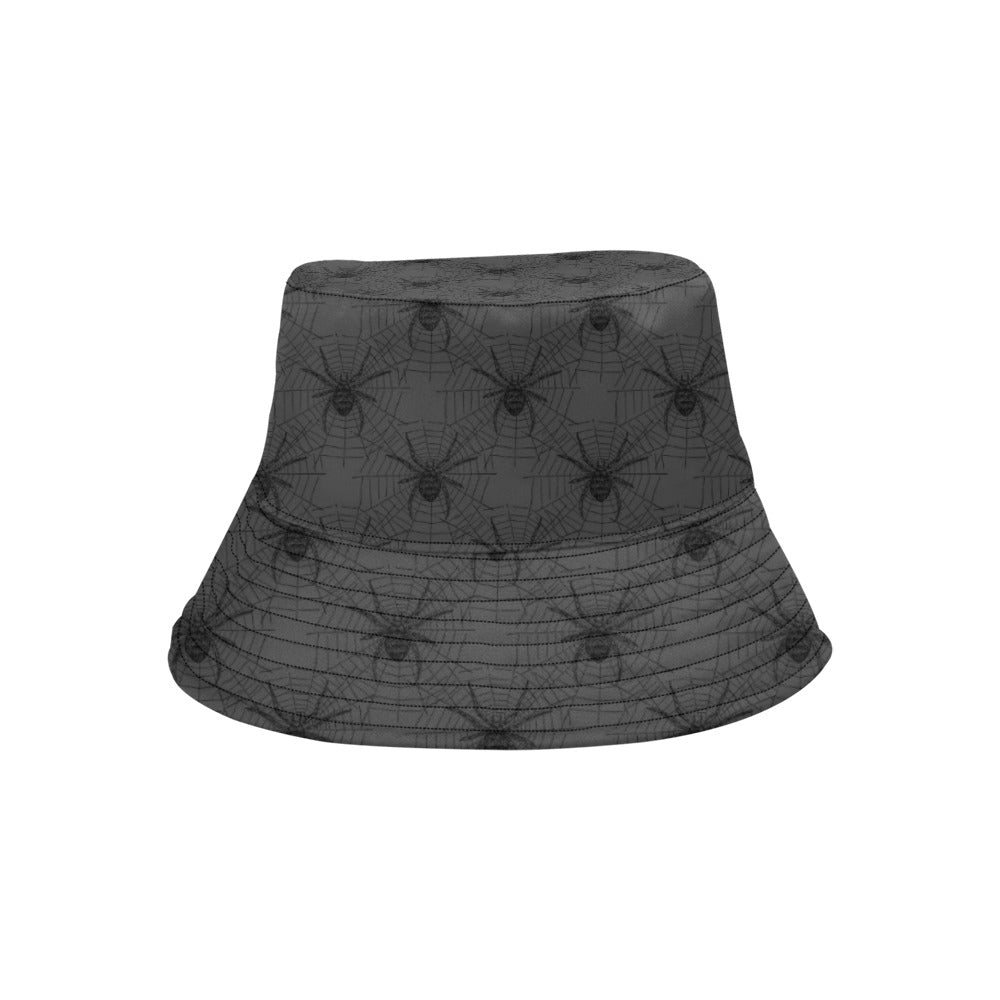 Black Spiders Bucket Hat for Men & Women - Stylish Sun Protection Outdoor Hat for Hiking, Fishing, and Beach Activities