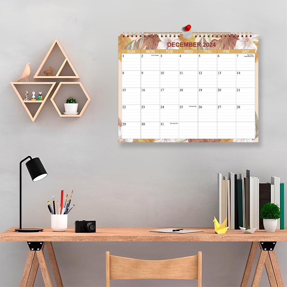 2025-2026 Wall Calendar | 18 Month Planner from January 2025 to June 2026 | Premium Thick Paper | 8.5