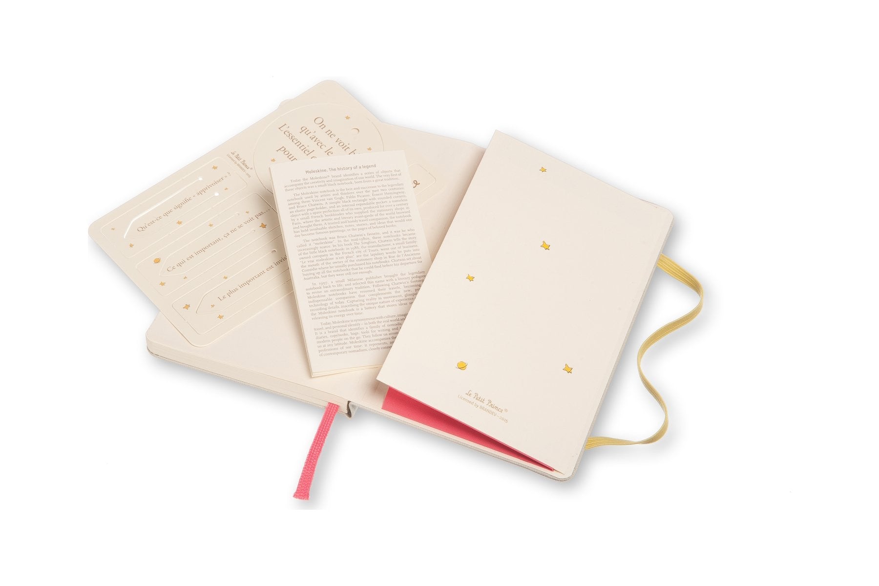 Moleskine Le Petit Prince 18-Month Weekly Planner & Notebook - Premium Hardcover Diary for Work, School & Travel Organization