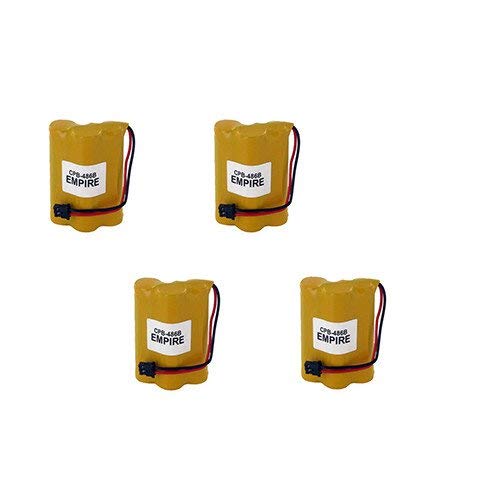 Empire Cordless Phone Batteries - 4 Pack Ni-CD 3.6V 900mAh Replacement Batteries for Sony SPP-S2720 Cordless Phone | Ultra High Capacity | Perfect for Home & Office Use