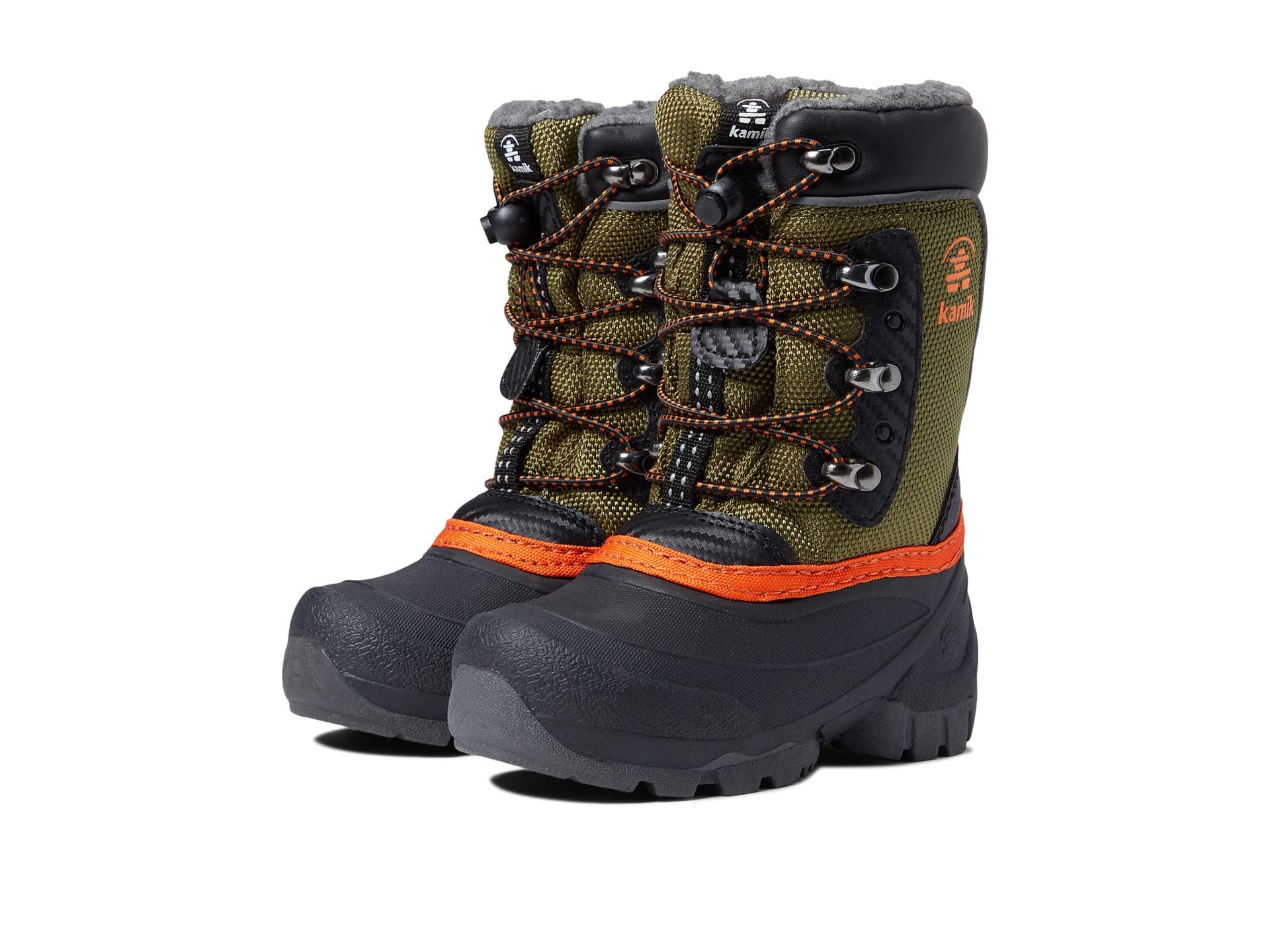 Kamik Luke Waterproof Winter Boots for Toddler, Little Kid & Big Kid - Warm Snow Boots for Boys & Girls - Perfect for Snow Play, Sledding & Outdoor Winter Activities