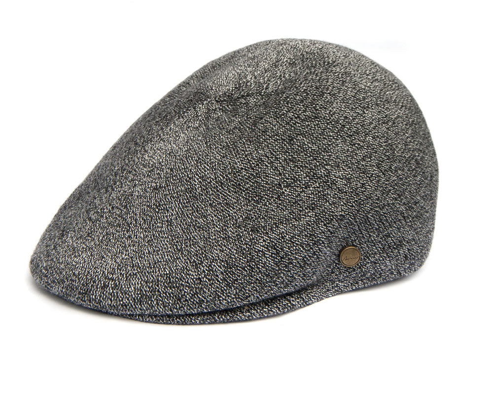Avenel 'Tropical' Ivy Flat Cap for Men - Stylish Grey Newsboy Hat for Outdoor Activities, Golf, and Casual Wear