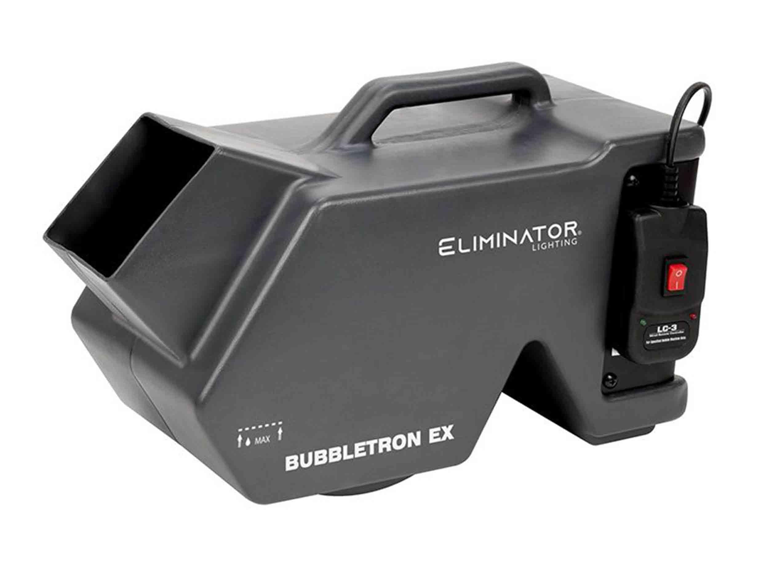 Eliminator Bubbletron EX Professional Bubble Blower Machine - High Capacity Bubble Maker for Outdoor Parties, Weddings, and Kids Events | Creates Thousands of Bubbles with Powerful Fan