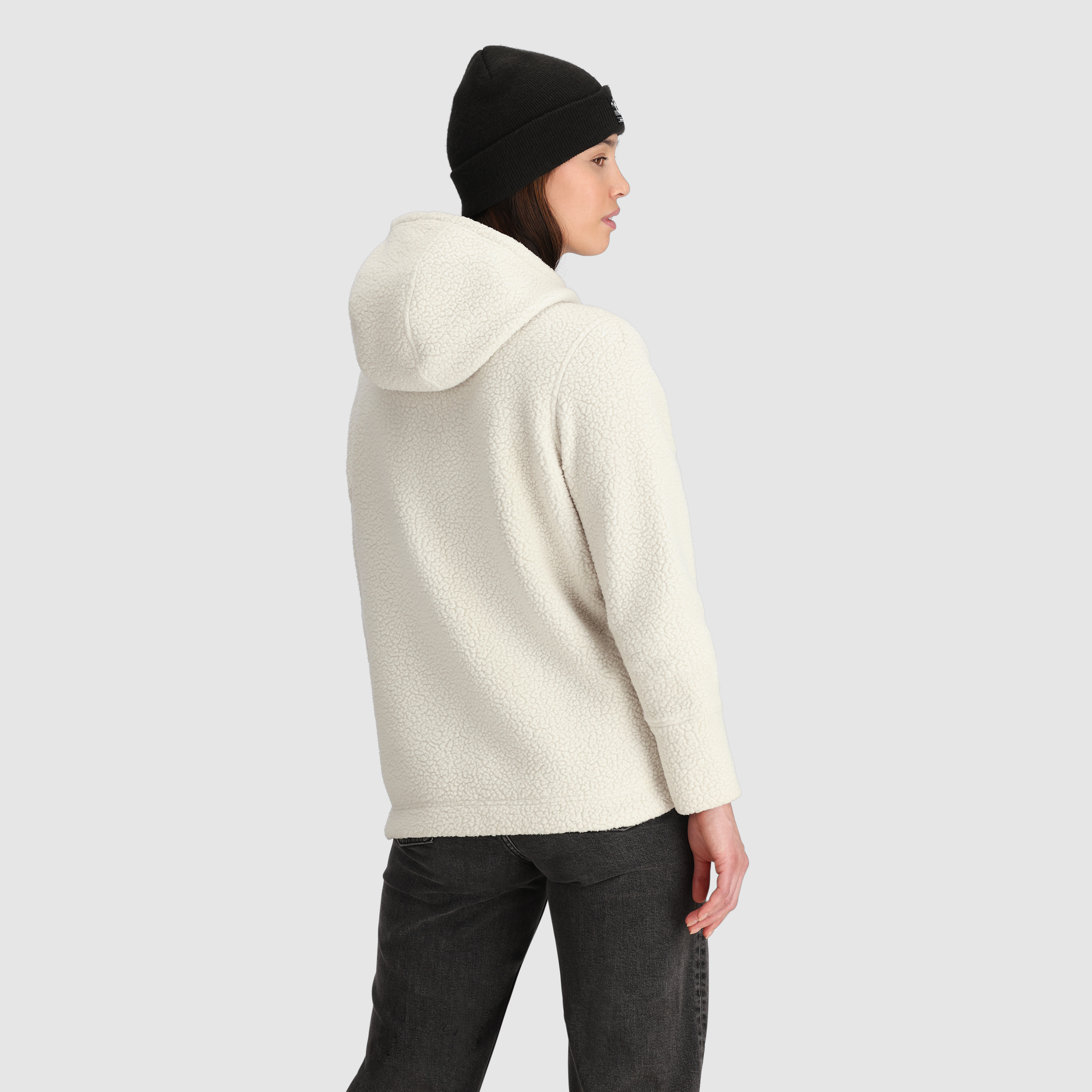 Women's Grayland Fleece Pullover Hoodie - Soft Cozy Winter Sweatshirt with Kangaroo Pocket | Perfect for Outdoor Activities, Casual Wear & Lounge Comfort