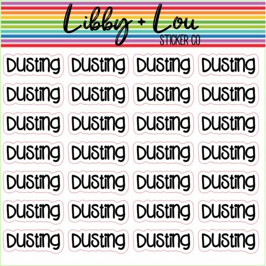 Cleaning Planner Stickers by Libby & Lou | Home Organization