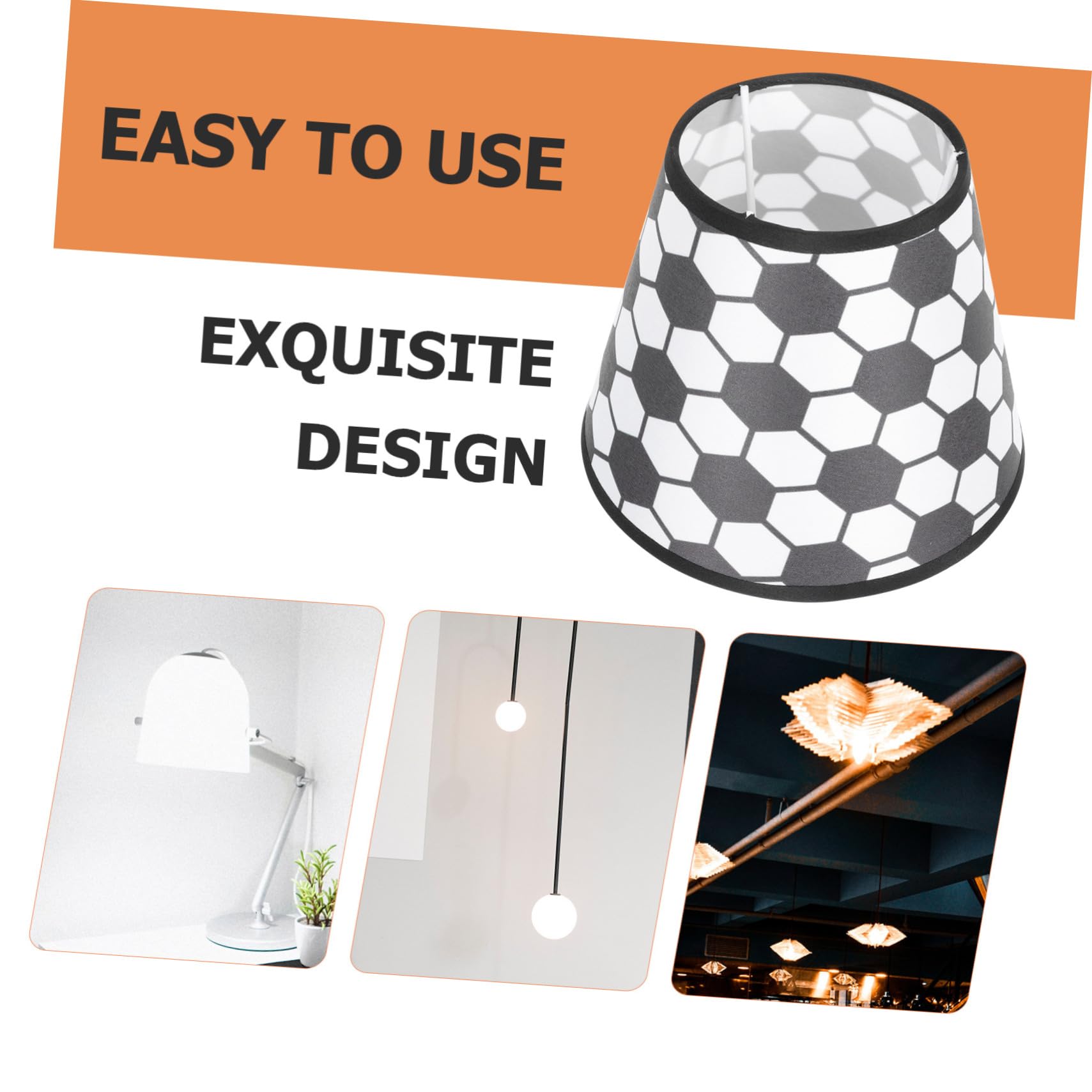 1pc Modern Lampshade for Home & Office - Ceiling Light Cover, Table Lamp Shade, Wall Light Protector - Durable & Stylish Lighting Accessory for Living Room, Bedroom, and Workspace Decor