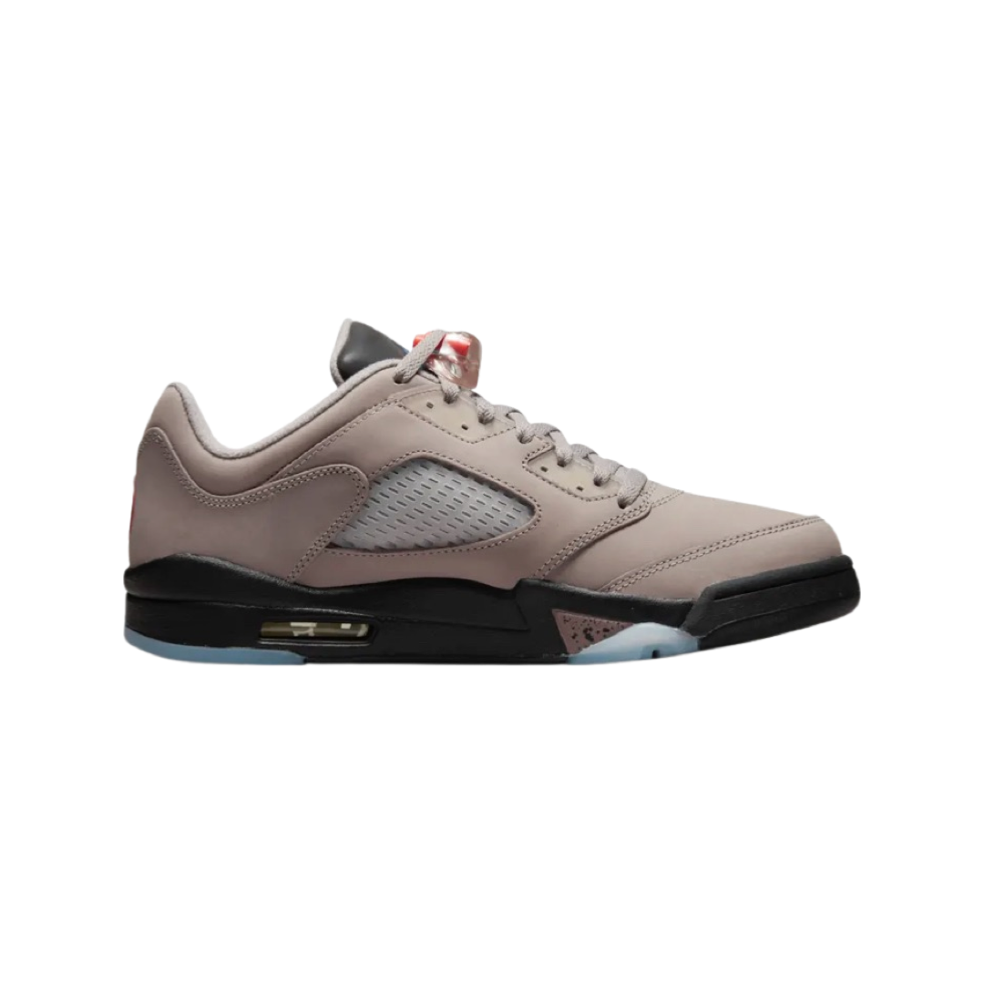 Air Jordan 5 PSG Low Sneakers - Game Royal Black Plum Eclipse Bright Crimson | Basketball Shoes for Men | Perfect for Streetwear & Sports Enthusiasts