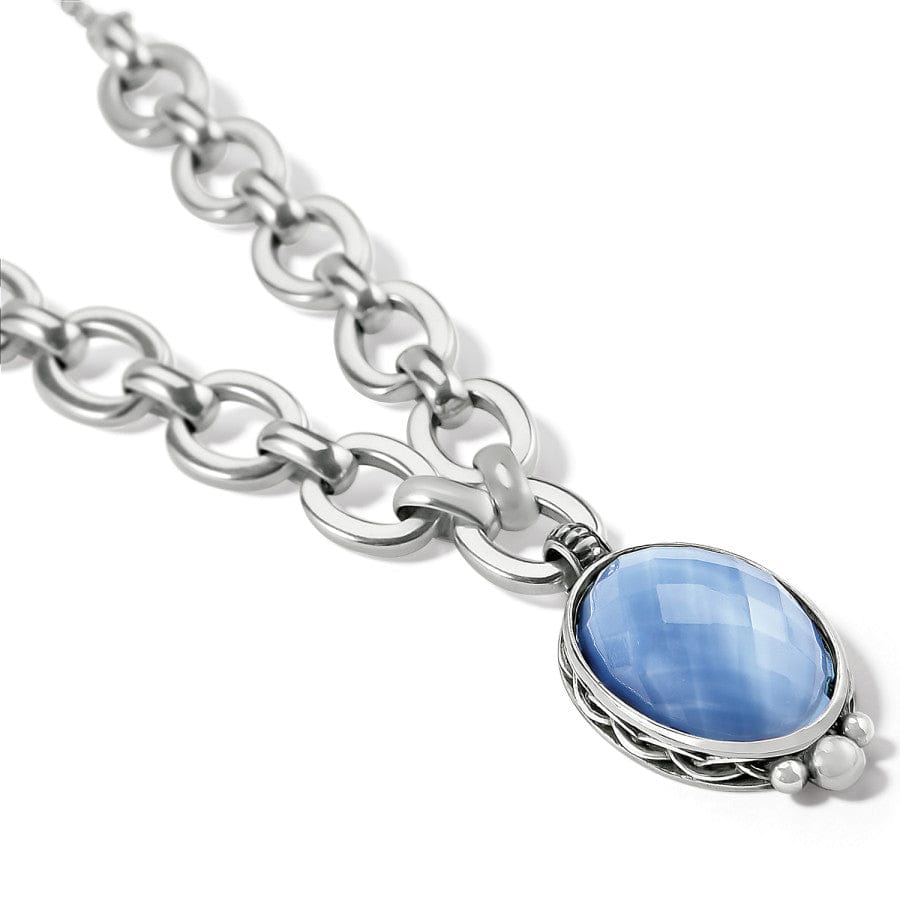 Blue Moon Short Necklace for Women - Elegant Layering Jewelry for Everyday Wear & Special Occasions