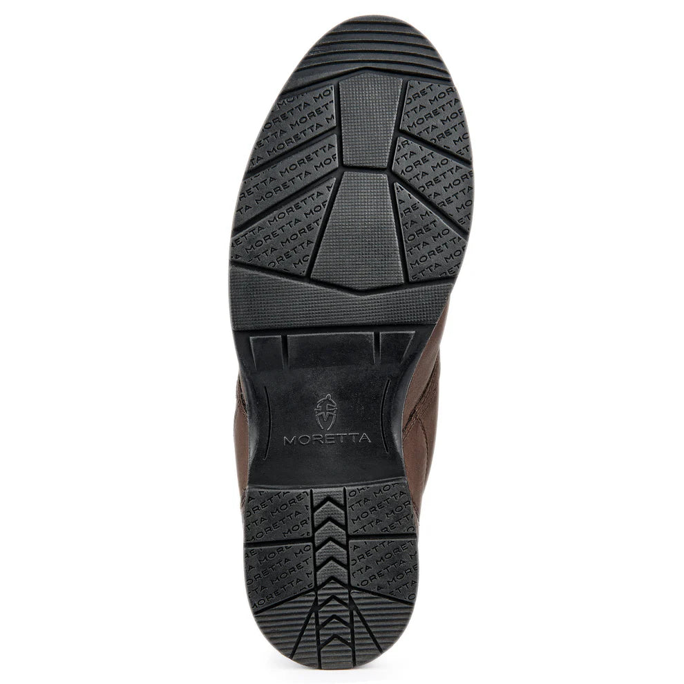 Shires Moretta Emilia Paddock Boots for Women - Comfortable Brown Leather Riding Boots for Equestrian, Horseback Riding & Stable Work
