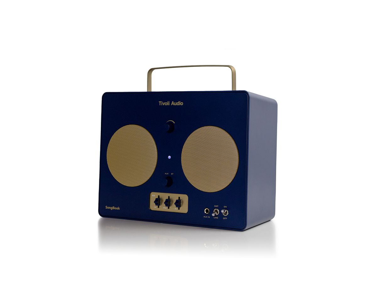 Tivoli Audio SongBook Portable Bluetooth Speaker - High-Quality Sound for Home, Office & Outdoor Use