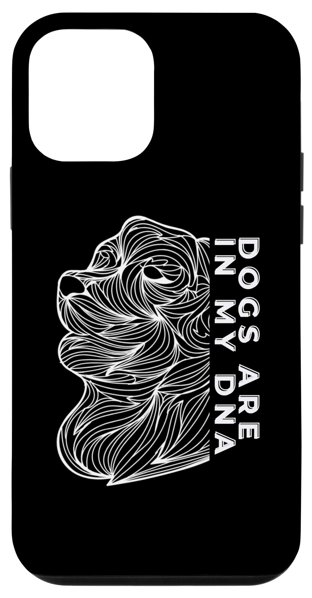 iPhone 12 Mini Cute Dog Mom Case - DNA Inspired Puppy Design - Perfect for Dog Lovers & Pet Owners (Fits iPhone 12 Mini, Ideal for Daily Use, Gifts, and Dog-Themed Occasions)