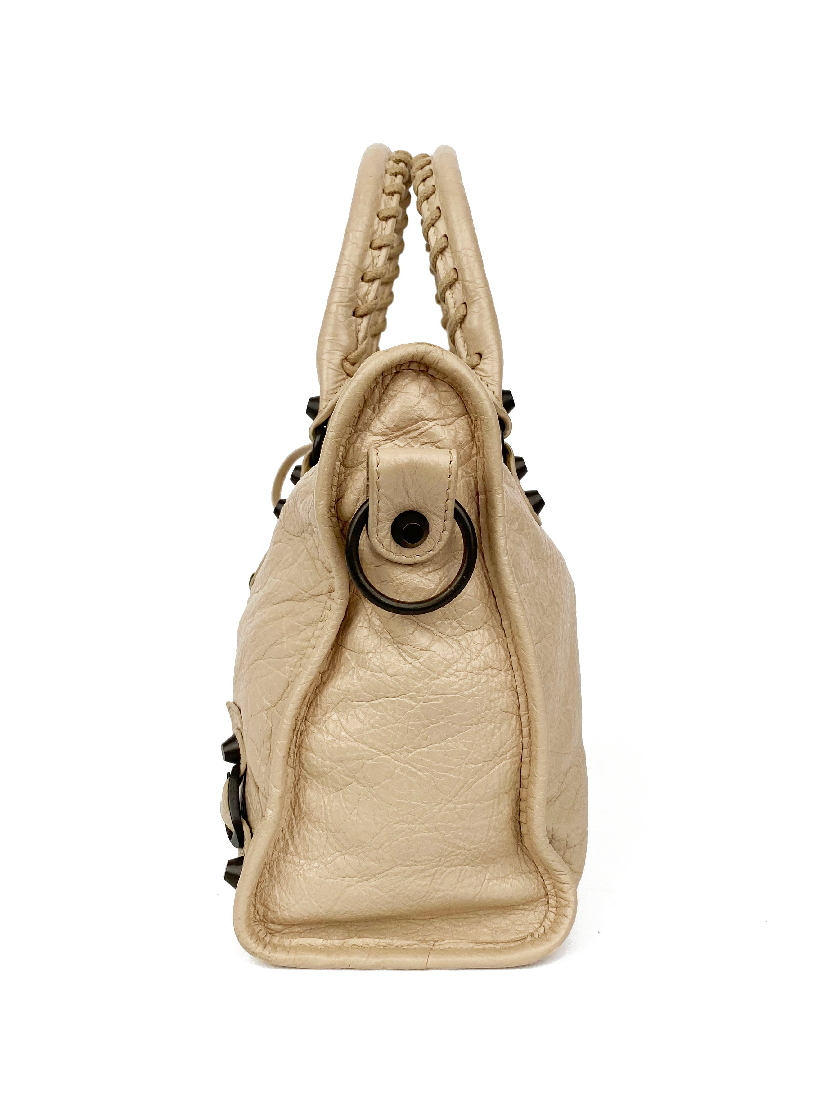 Balenciaga Small Nude City Bag - Luxury Crossbody Handbag for Women | Perfect for Everyday Use, Parties & Travel