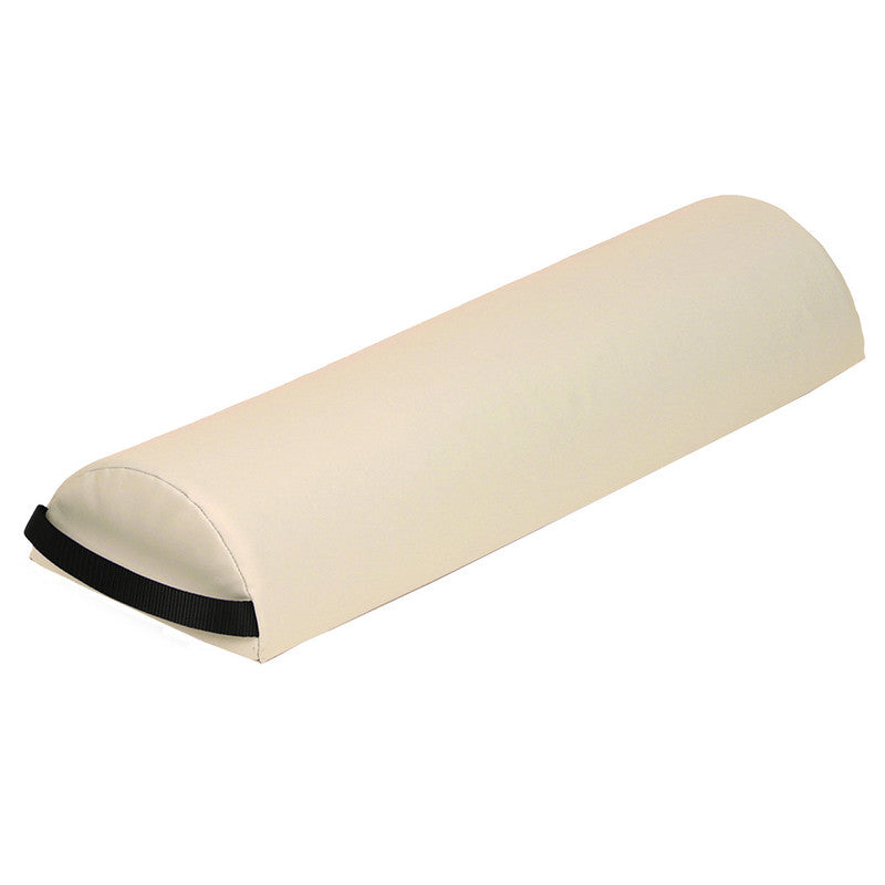Earthlite Jumbo Half Round Bolster - Premium Yoga Bolster for Support & Comfort - Ideal for Yin Yoga, Restorative Yoga & Meditation at Home or Studio