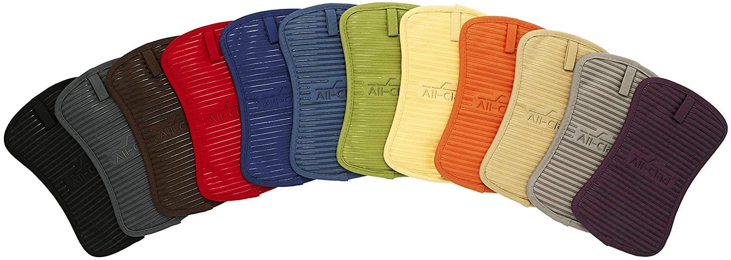 All-Clad Premium Silicone Pot Holder - Heat Resistant & Non-Slip for Cooking, Baking, Grilling - Perfect for Kitchen, BBQ, Camping
