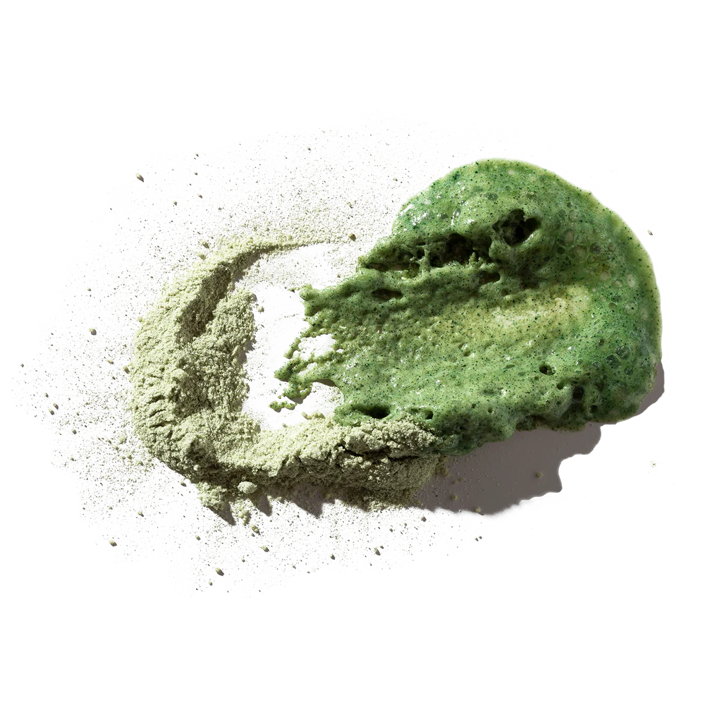 Organic Green Ceremony Matcha Powder Cleanser with Chlorophyll & Spirulina - Detoxifying Facial Wash for Acne & Oily Skin | Daily Skincare Routine & Spa Treatment