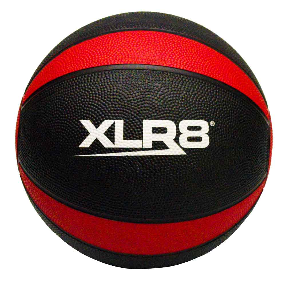 XLR8 Rubber Medicine Balls for CrossFit, Strength Training & Home Gym Workouts - Heavy Duty Exercise Equipment for Fitness, Weightlifting & Functional Training
