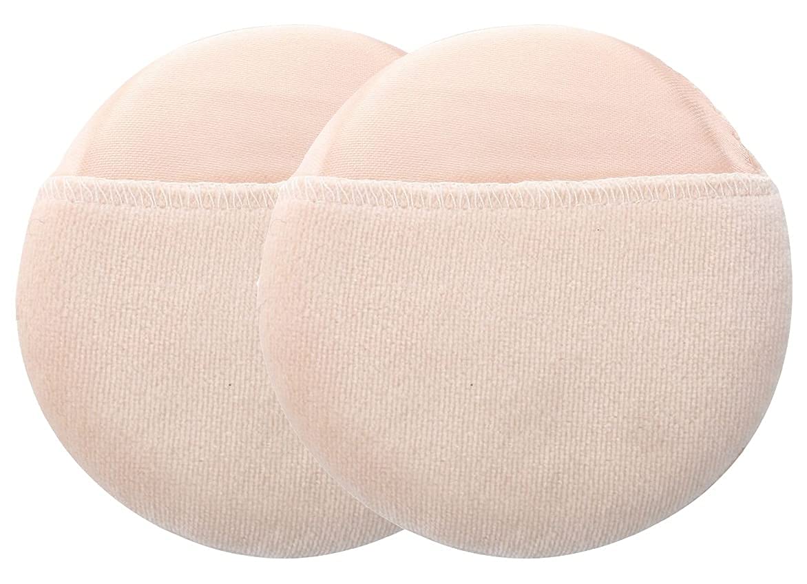 Ghelonadi Round Powder Puff with Face Pack Brush & Hair Band - 4-Piece Makeup Sponge Set for Foundation & Cosmetics | Perfect for Travel, Salon & Home Beauty Routine