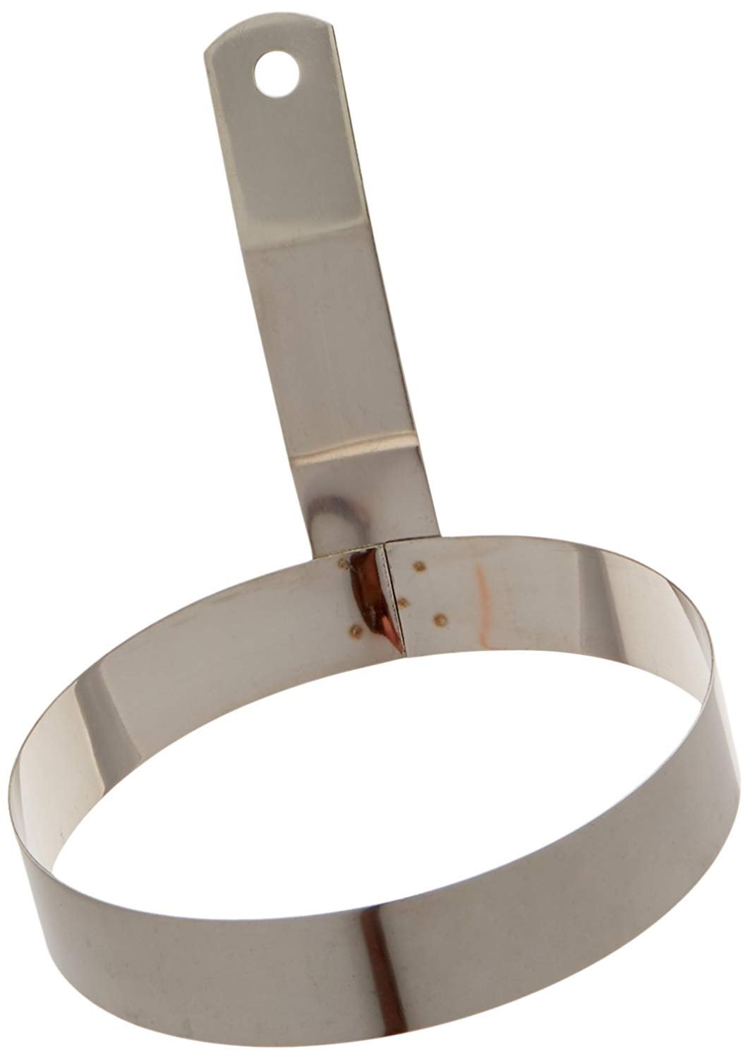 Winco 5-Inch Round Egg Ring Set of 3 - Stainless Steel Egg Rings for Perfect Sunny Side Up, Pancakes & Burgers - Ideal for Breakfast Cooking & Restaurant Use