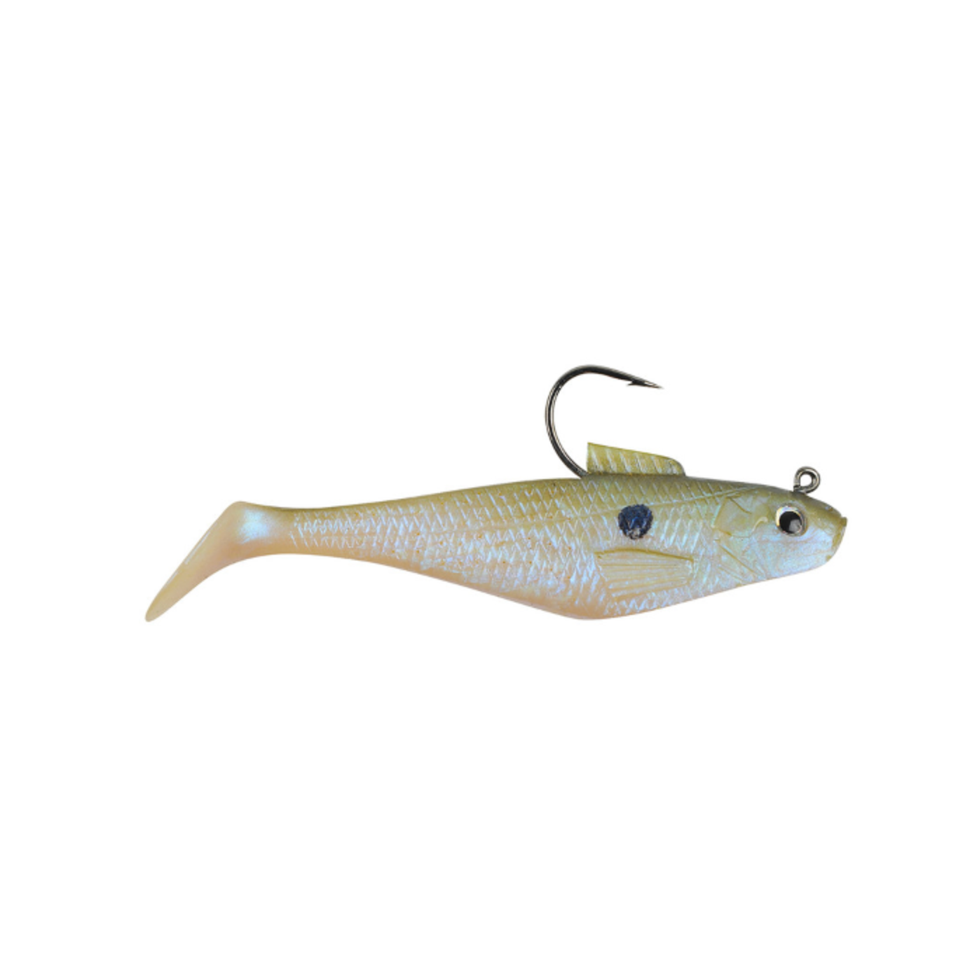Berkley Powerbait Pre Rigged Swim Shad with 3D Eyes - 6 Inch Soft Plastic Fishing Lures (3 Pack) for Bass, Trout & Freshwater Fishing
