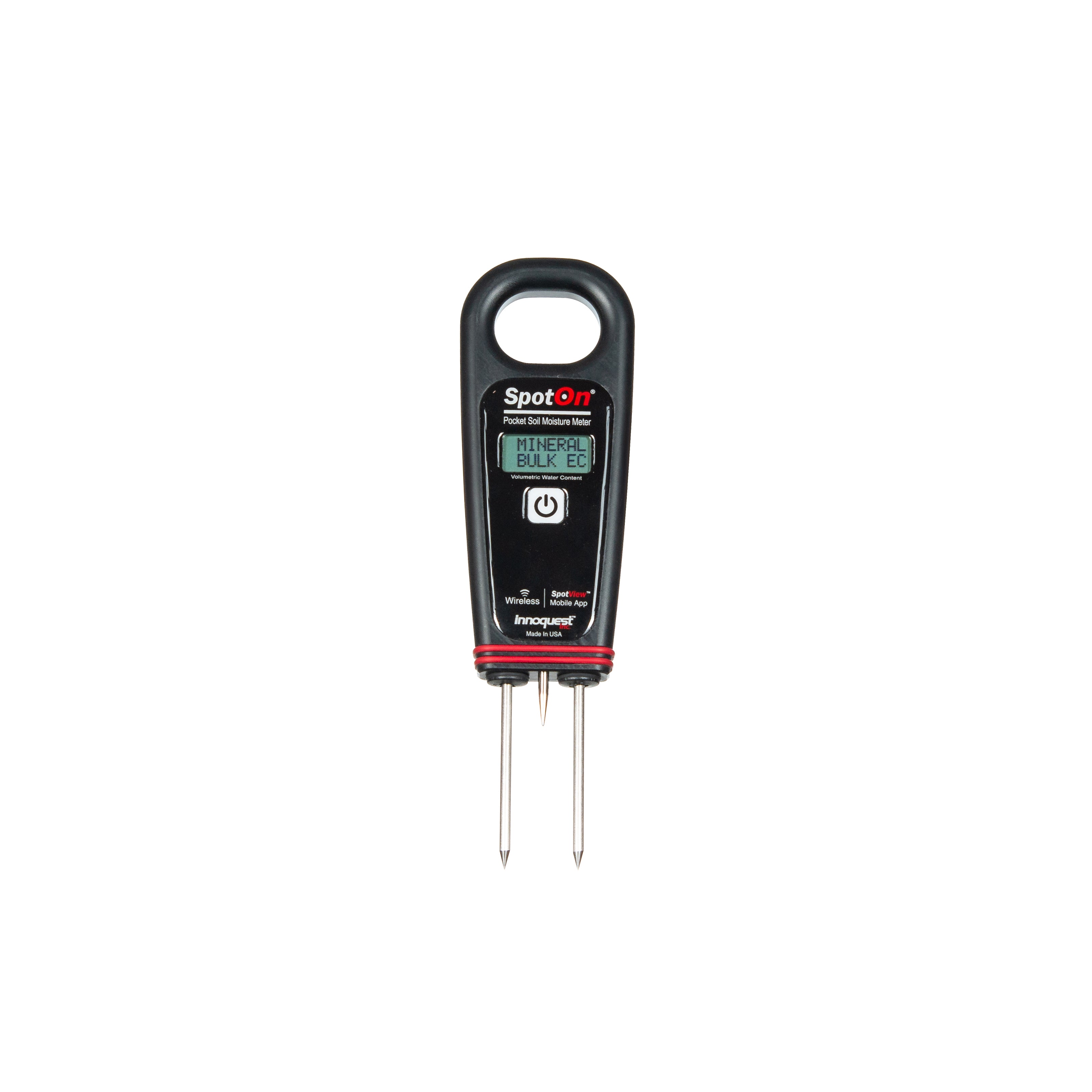 SpotOn® Pocket Soil Moisture, Temperature & EC Meter - 3-in-1 Soil Tester for Gardening, Farming & Lawn Care | Free Shipping