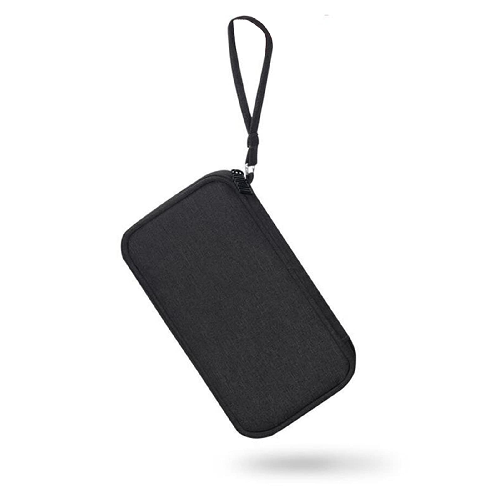 Sevenfly Electronic Organizer Travel Cable Organizer Bag - Portable Multifunction Storage Pouch for Chargers, Cables & Earphones (Black) | Perfect for Travel, Office & Home Organization