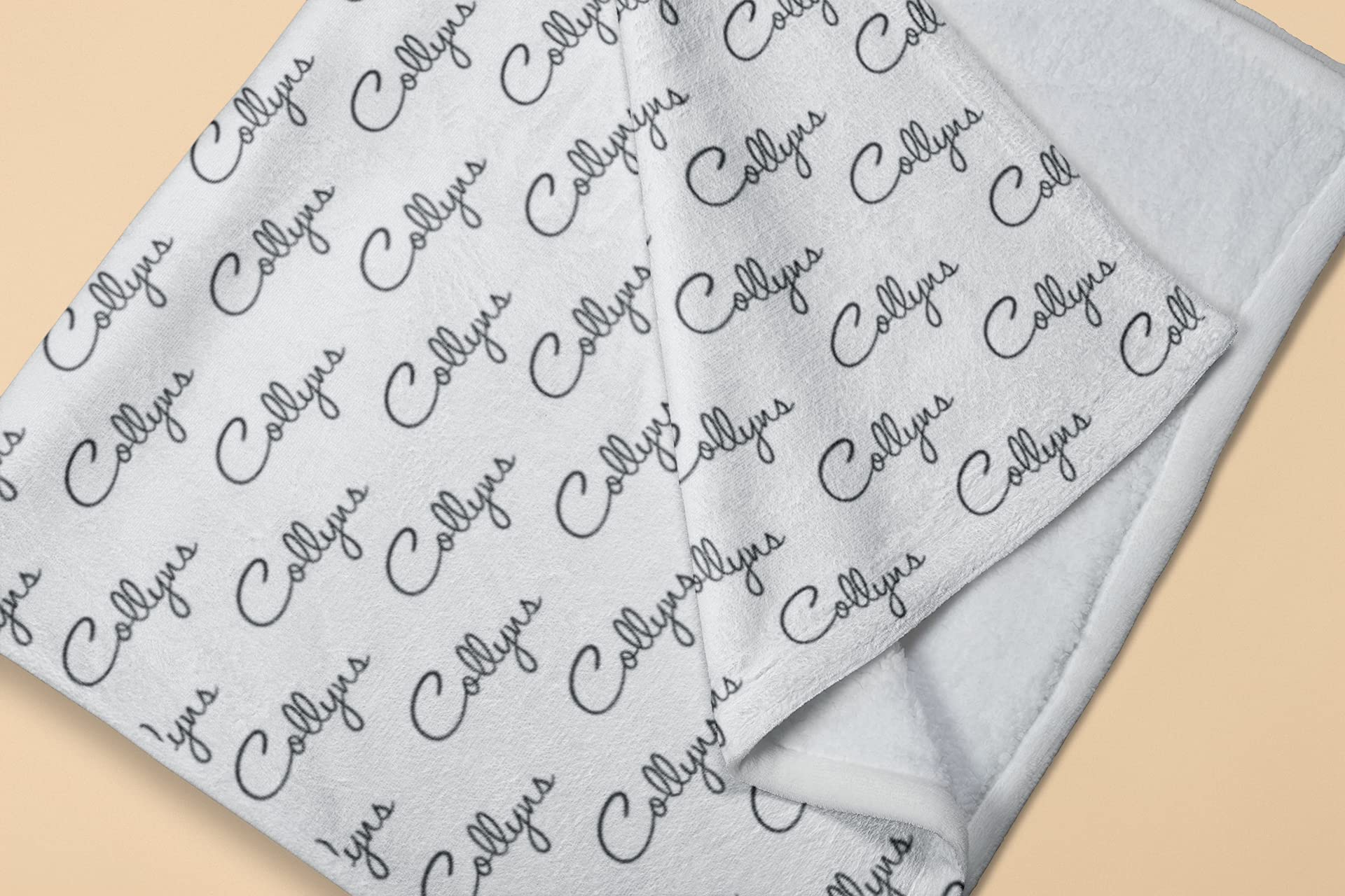 Personalized Baby Blanket with Name - Custom Embroidered Soft Blanket for Newborn Boys & Girls | Perfect Baby Shower Gift, Christening Present & Nursery Swaddle Blanket