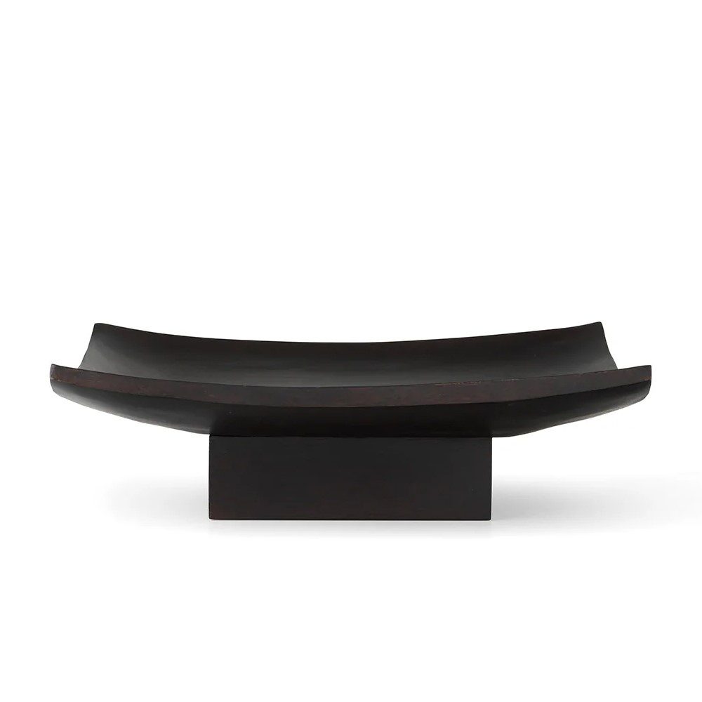 AUDO CPH Releve Serving Tray - Modern Black Platter for Dining, Entertaining & Home Decor | Perfect for Cheese Boards, Appetizers & Coffee Table Display