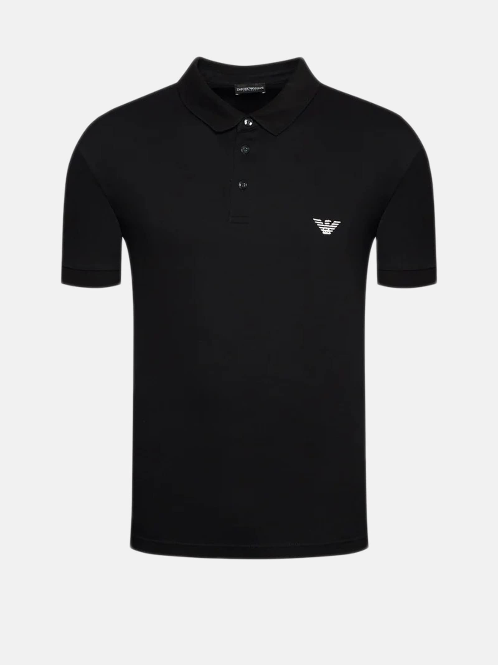 Emporio Armani Men's Embroidered Logo Polo Shirt - Classic Casual Wear for Business & Leisure Outfits