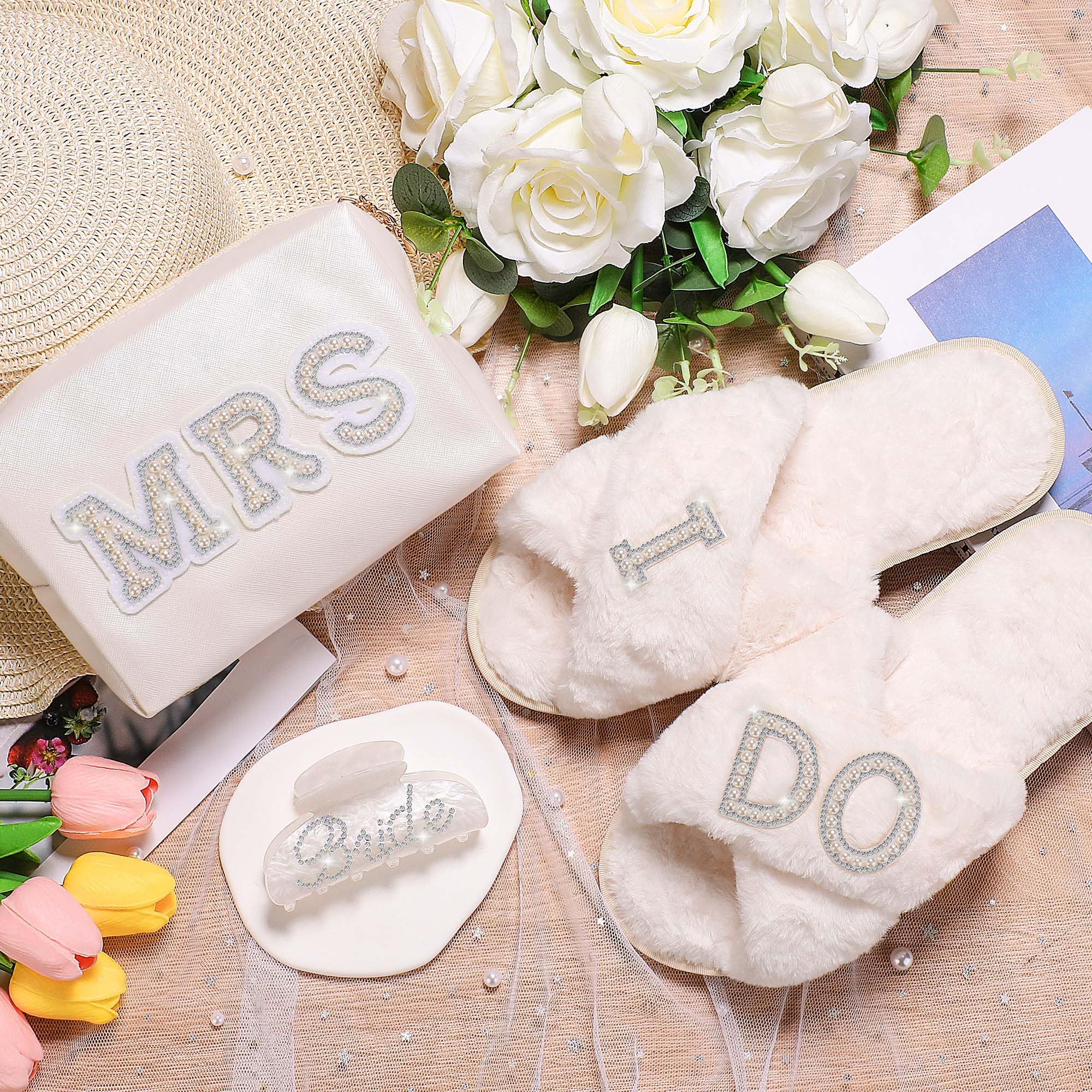 Elegant Bridal Shower Gifts for Bride to Be - Unique Bachelorette & Wedding Gifts for Her - Perfect Mrs. & Wifey Engagement Presents - Ideal for Bridal Showers, Bachelorette Parties & Wedding Celebrations