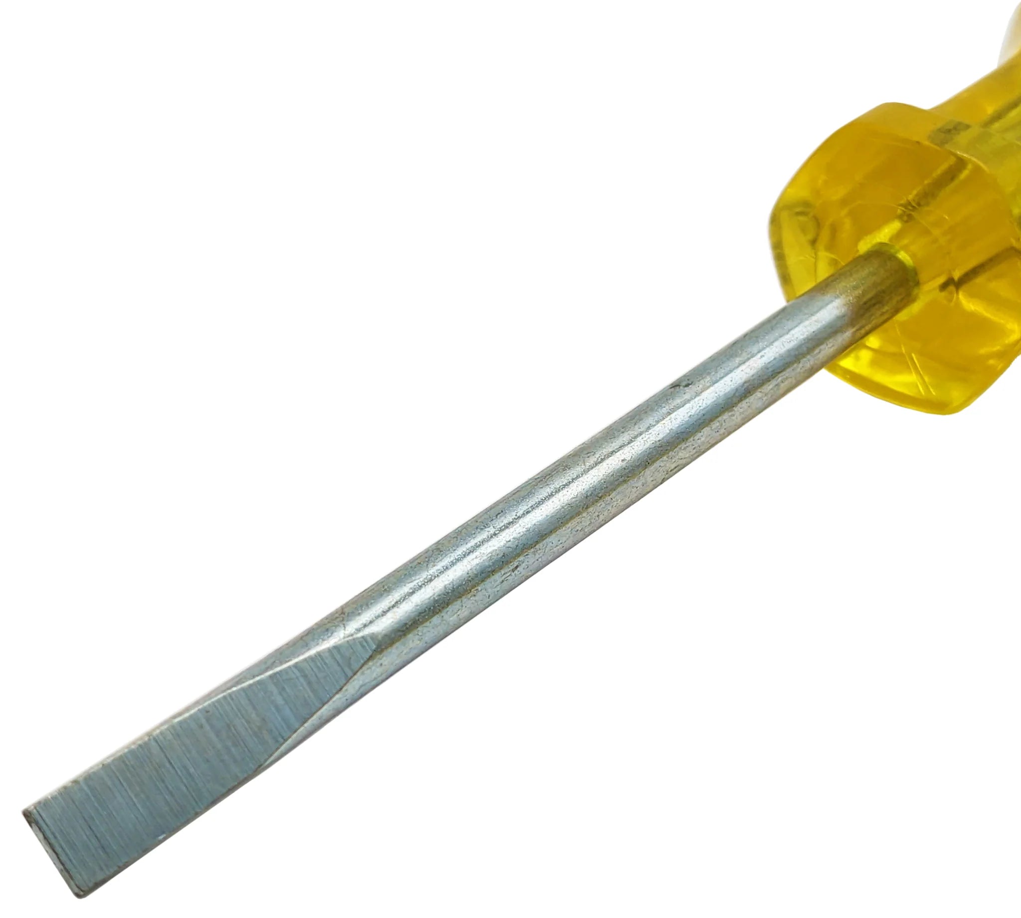 Crescent SDF44 1/4 Inch Slotted Screwdriver - 4 Inch Shaft - Durable Hand Tool for Home Repairs, Electronics & DIY Projects