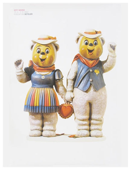 Jeff Koons Winter Bears Exhibition Poster - Limited Edition Art Print for Home Decor, Office & Gallery Display
