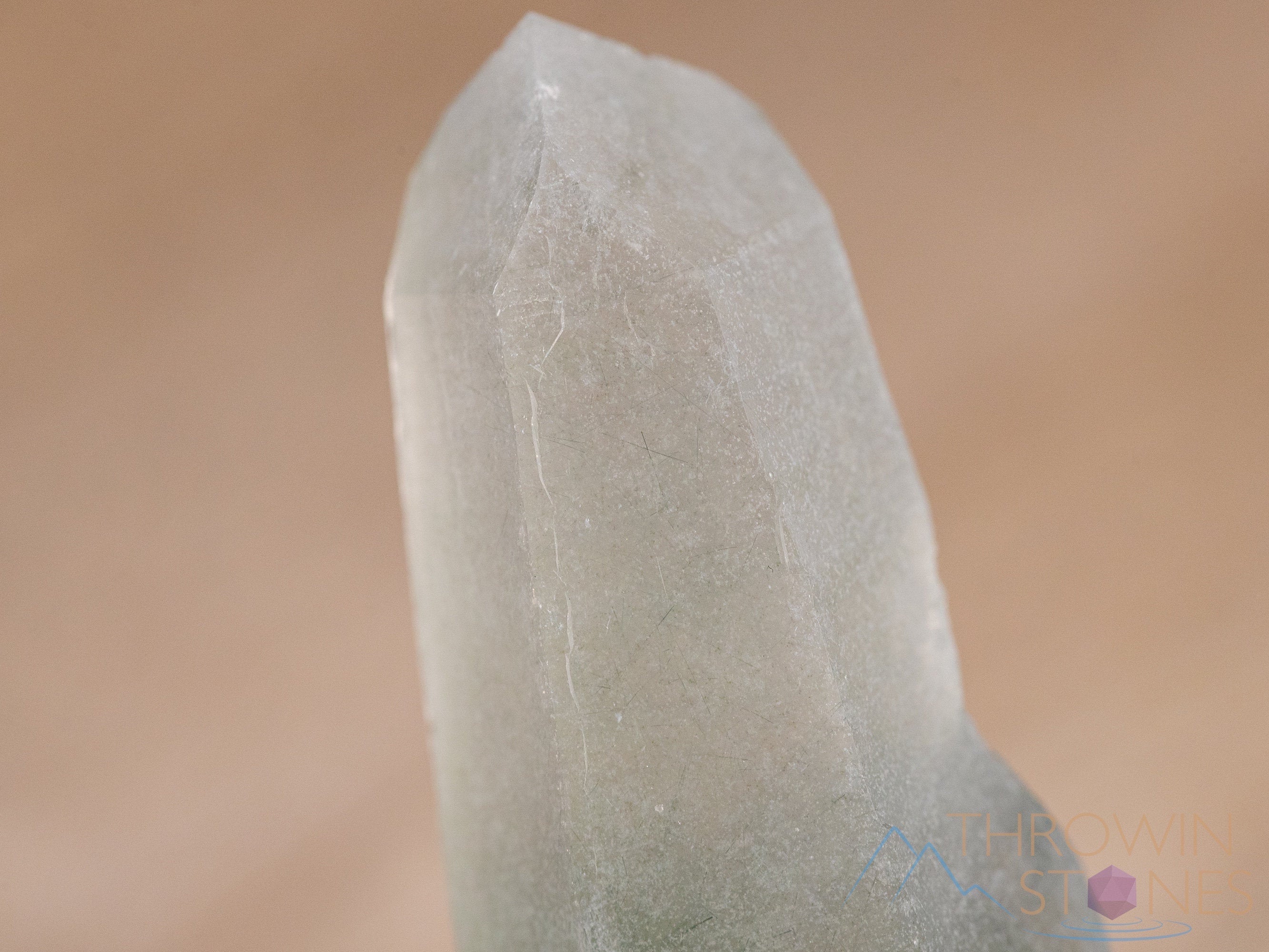 Natural QUARTZ with ACTINOLITE Raw Crystal Cluster - Healing Stone Specimen for Home Decor, Housewarming Gift & Spiritual Healing | Perfect for Meditation, Office Desk & Feng Shui