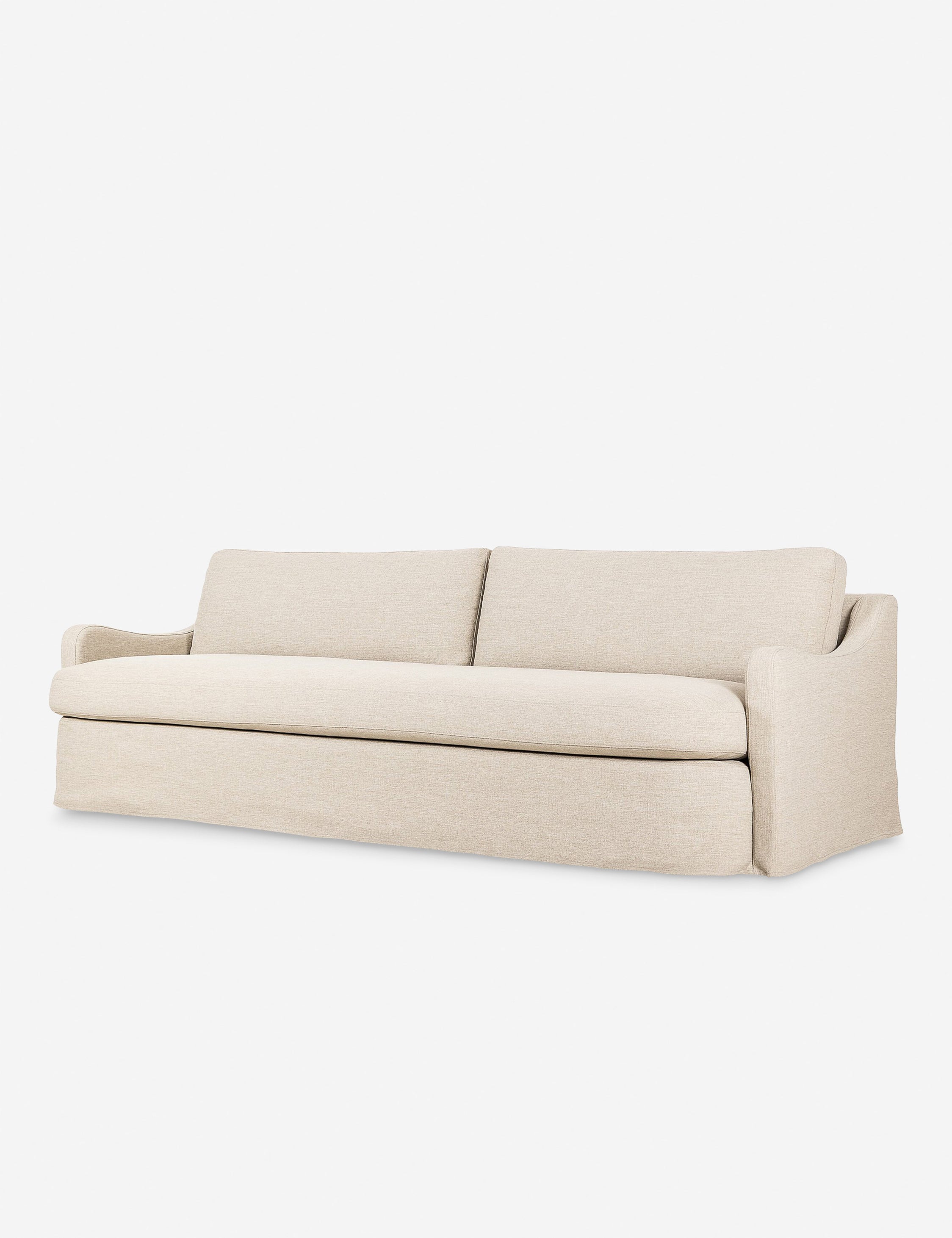 Stylish Aurelia Indoor/Outdoor Sofa by Amber Lewis x Four Hands - Perfect for Patio, Garden, and Living Room Decor