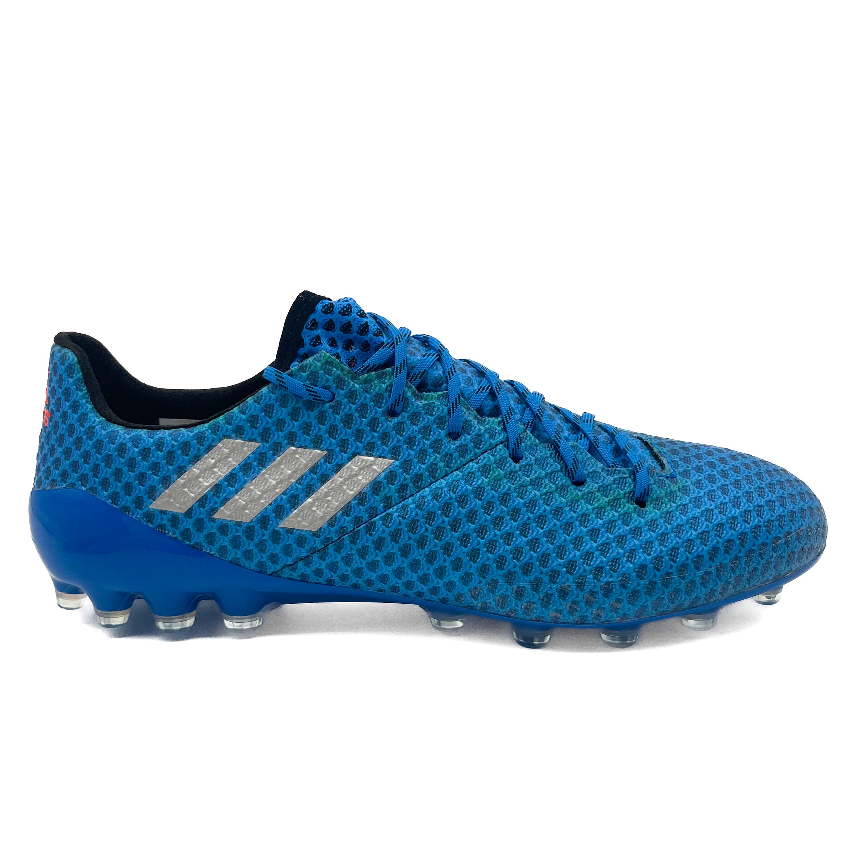 Adidas Messi 16.1 AG Soccer Cleats - Shock Blue Football Shoes for Men - Perfect for Artificial Grass Training & Matches