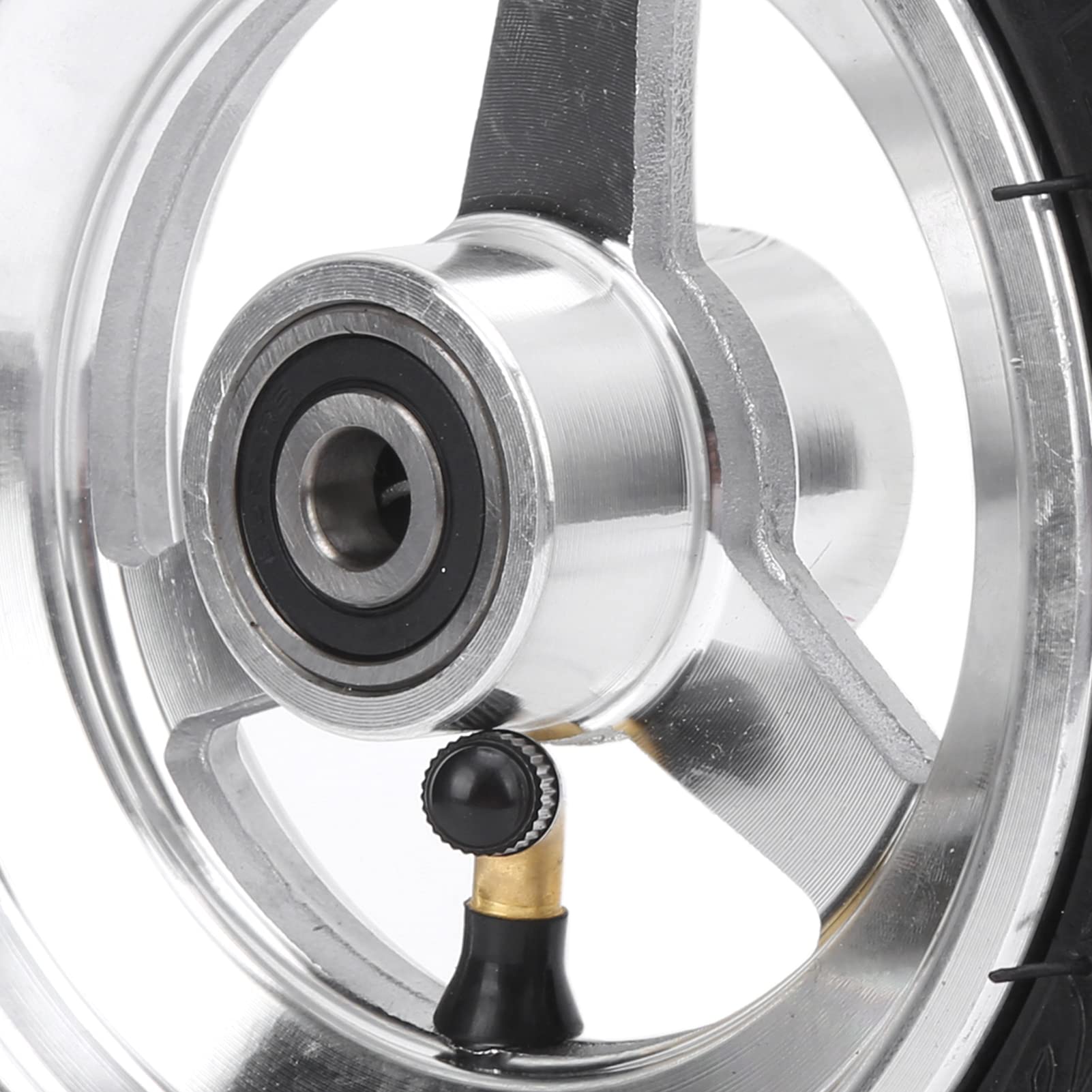 VBESTLIFE 8x2.00-5 Electric Scooter Tires - Pneumatic Air-Filled Tires with Durable Stainless Steel Wheel Hub - Perfect for Commuting, Urban Travel & Last-Mile Delivery