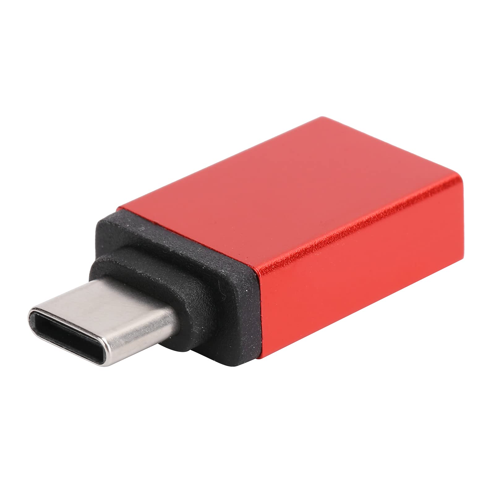 Wosune Universal USB Charger Adapter - Fast Plug & Play Power Converter for iPhone, Android Phones, Laptops & Computers (Rose Red) | Perfect for Travel, Office & Home Use