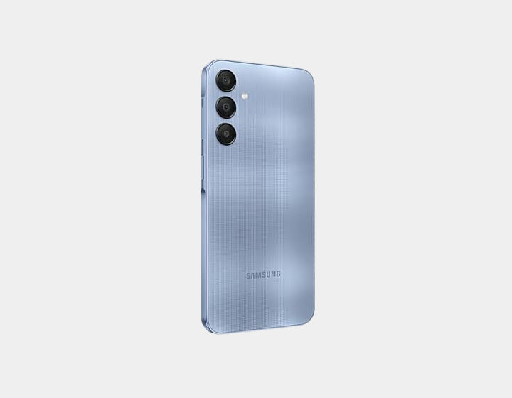 Samsung Galaxy A25 5G Unlocked Smartphone - 128GB Storage, 6GB RAM, Dual SIM, GSM Compatible (Blue) | Perfect for Streaming, Gaming & Productivity on the Go