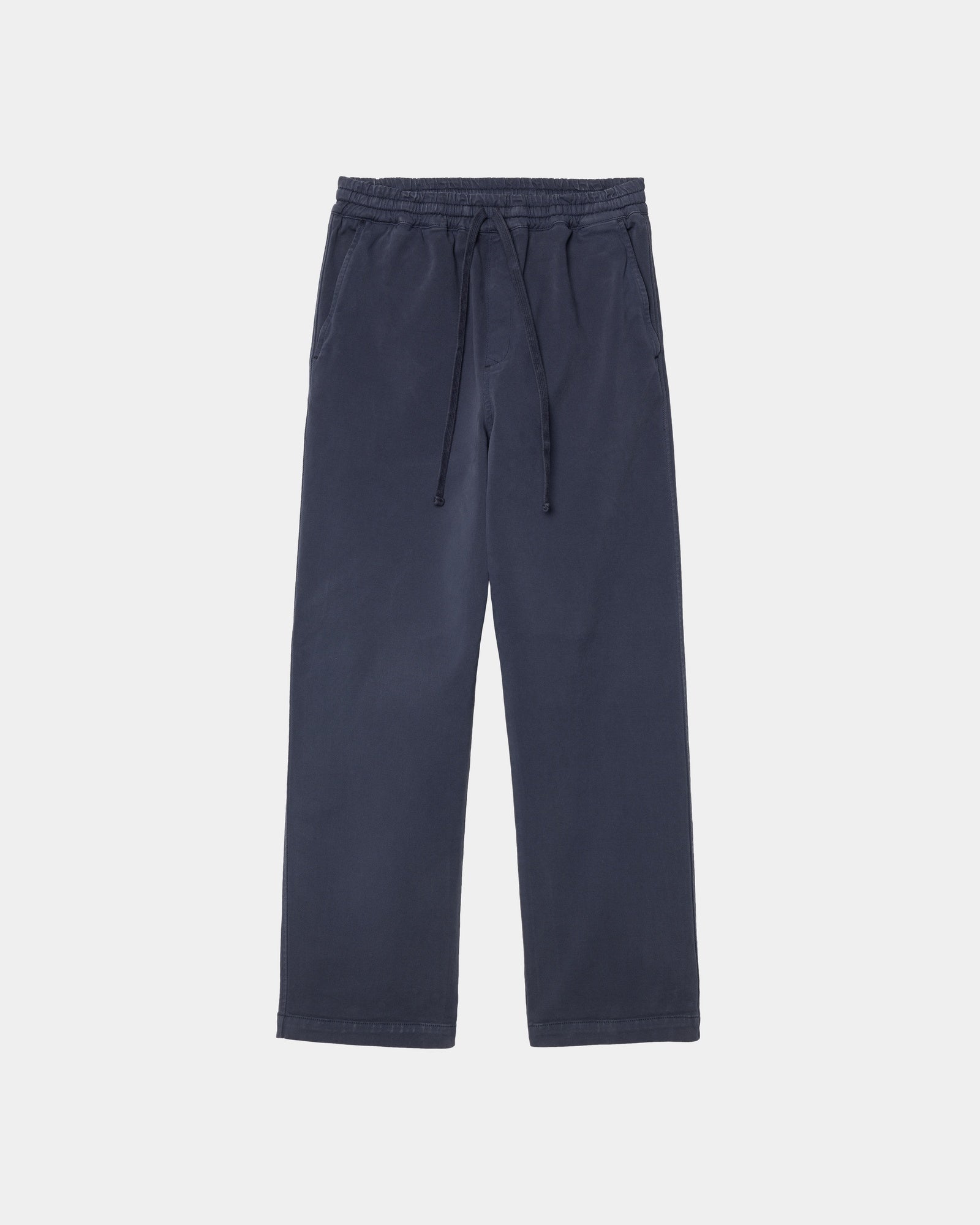 Floyde Men's Casual Pants - Premium Blue Garment-Dyed Cotton Chinos for Business Casual & Weekend Wear | Comfortable Slim Fit Trousers for Office, Travel & Daily Outfits