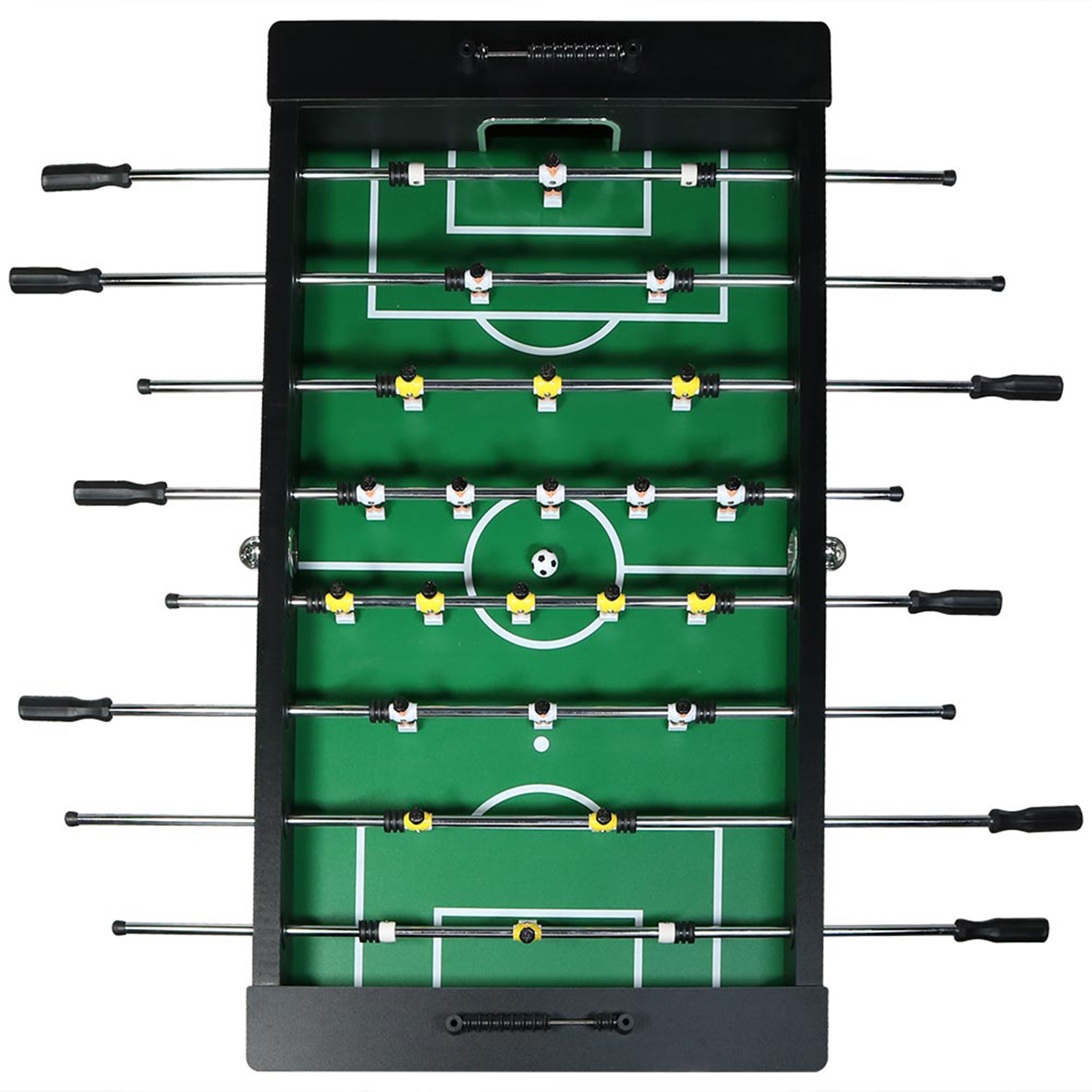 Sunnydaze 55-Inch Premium Foosball Table with 4 Drink Holders - Perfect for Game Rooms, Basements, and Family Entertainment