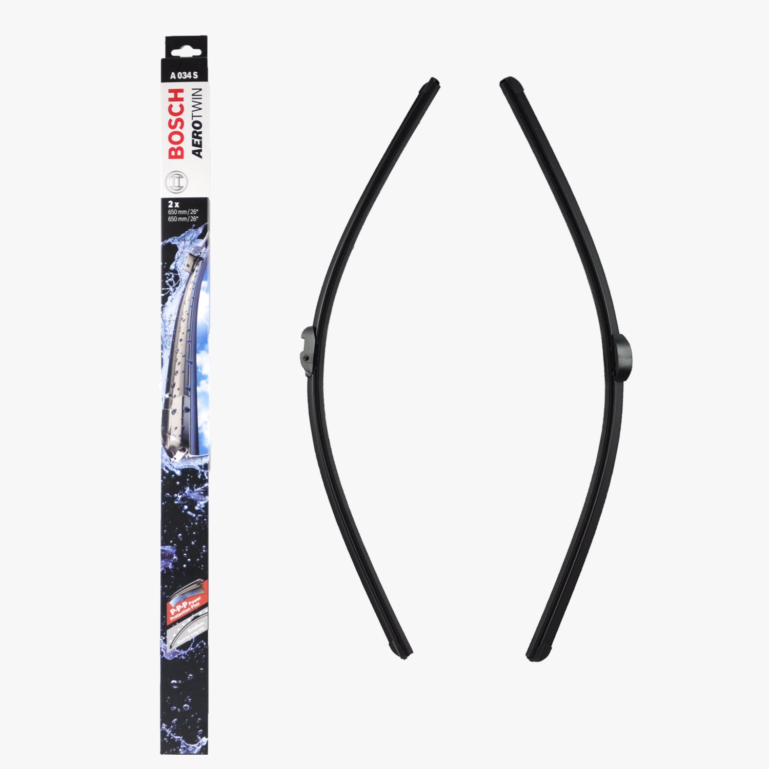 Premium Bosch OEM Wiper Blades 7P0002/09034 for Porsche & Volkswagen - All-Weather Performance for Rain, Snow & Dust Protection