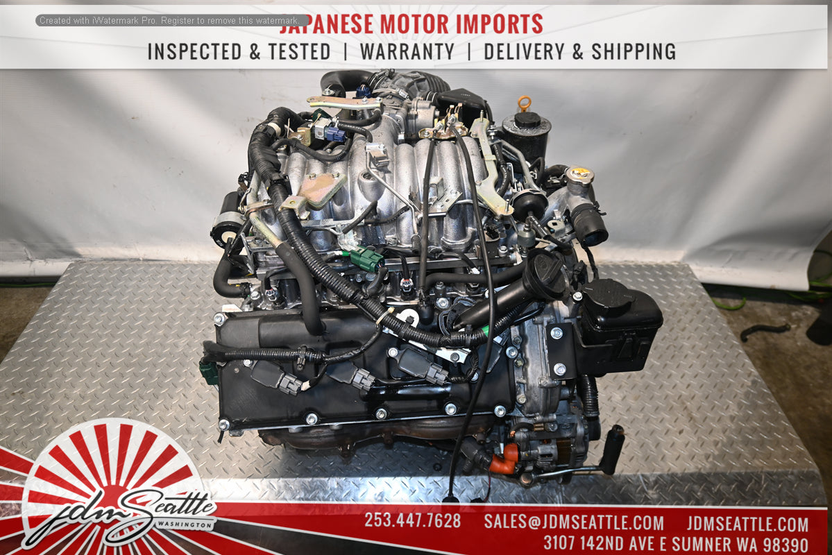 JDM 2003-2004 INFINITI M45 Q45 VK45DE DOHC 4.5L V8 Engine - Replacement Motor for Performance Upgrades & Engine Swaps