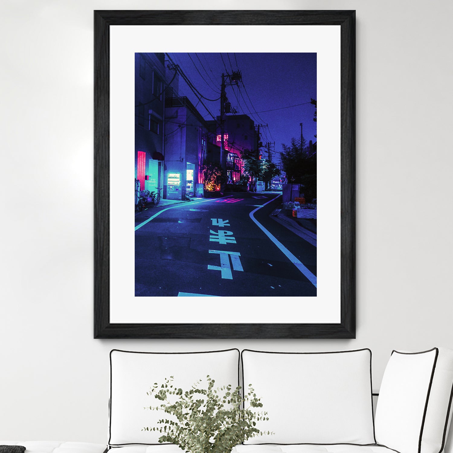 Cyberpunk Street Photography Backdrop - Futuristic Urban City Scene for Photo Shoots, Social Media & Digital Art