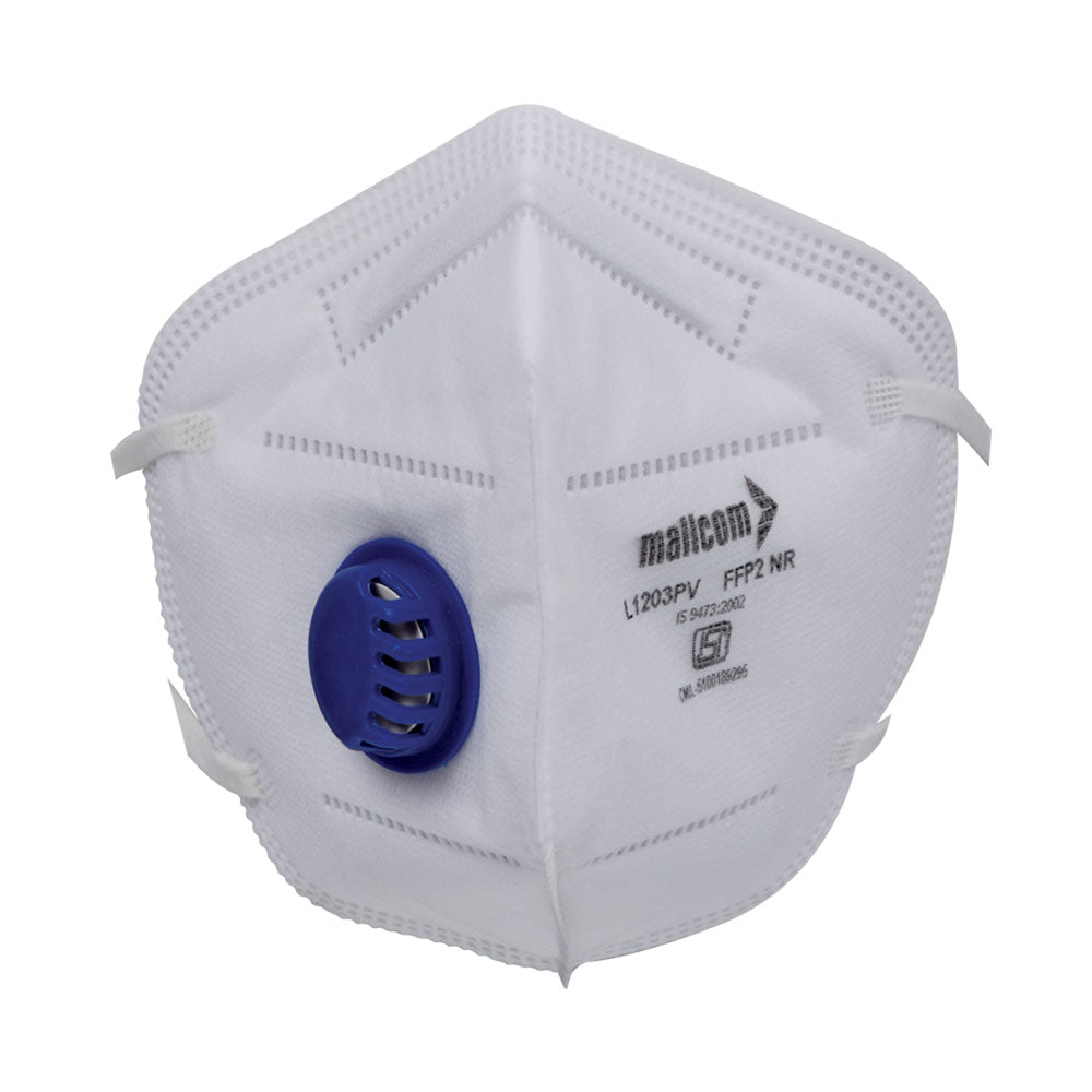 L1203Pv Disposable Face Mask - 3-Ply Breathable Protection for Daily Use, Work & Travel - 50 Pack (Blue) - Ideal for Office, Commuting & Public Spaces
