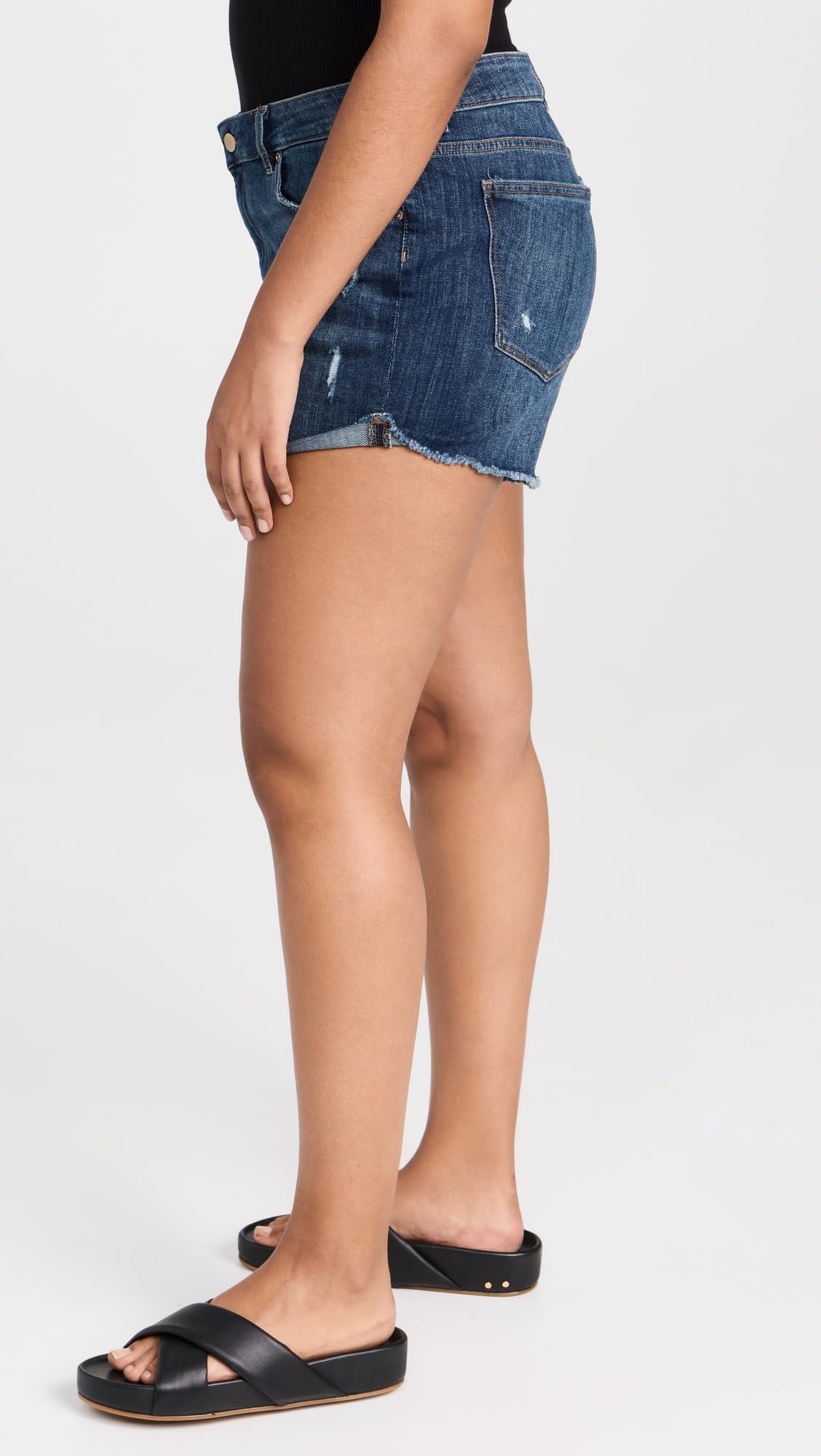 DL1961 Women's Karlie Boyfriend Shorts - High Waisted Denim Shorts for Women | Comfortable & Stylish Summer Shorts | Perfect for Casual Outings, Beach Trips & Weekend Wear