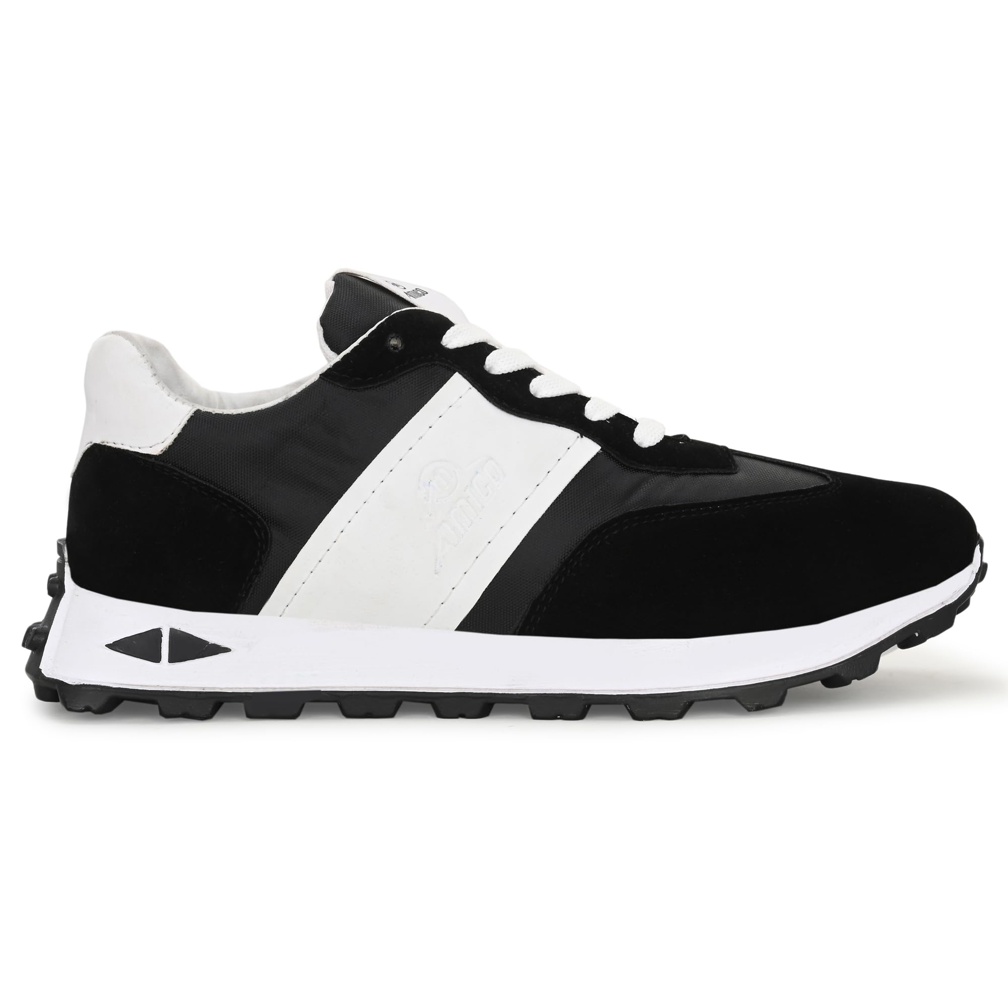 Amico Men's Walking Sports Shoes with Soft Cushioned Insole & Slip-Resistant Sole | Comfortable Athletic Shoes for Jogging, Gym Workouts & Daily Walking