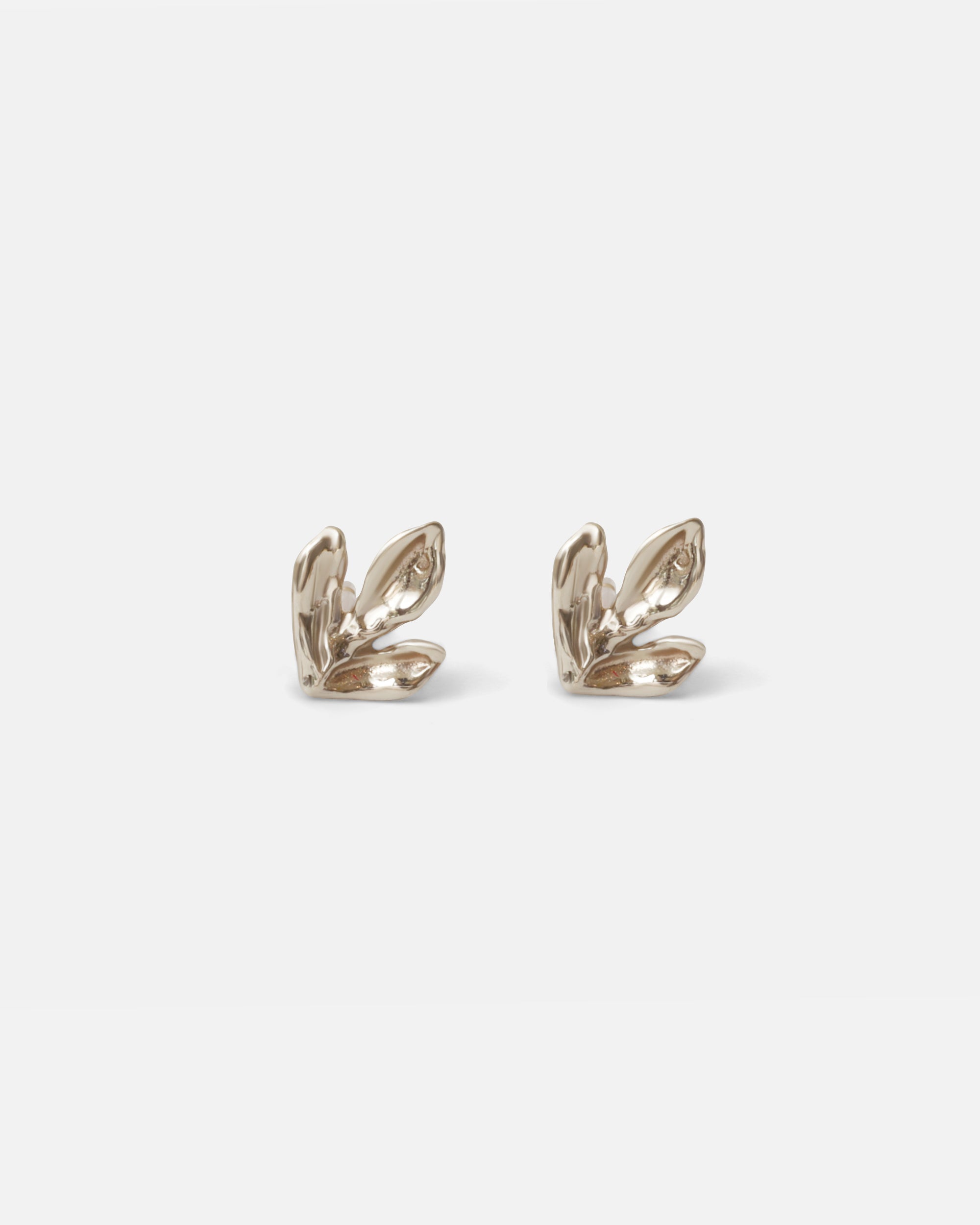 Leaf & White Stud Earrings for Women - Minimalist Boho Chic Jewelry - Perfect for Everyday Wear, Parties & Gifts