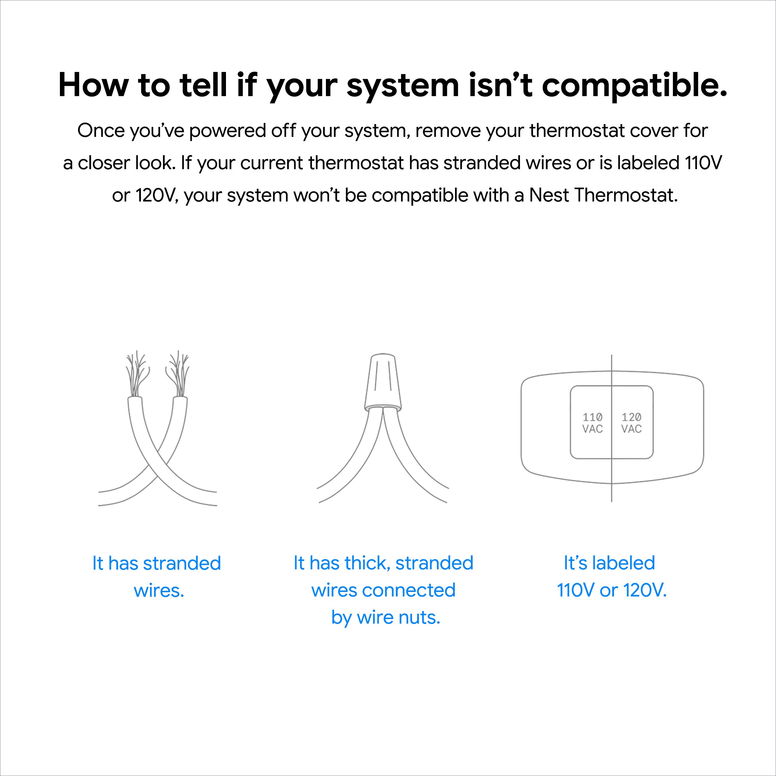 Google Nest Smart Thermostat - Programmable WiFi Thermostat for Home with Energy Saving - Perfect for Smart Home Automation & Temperature Control
