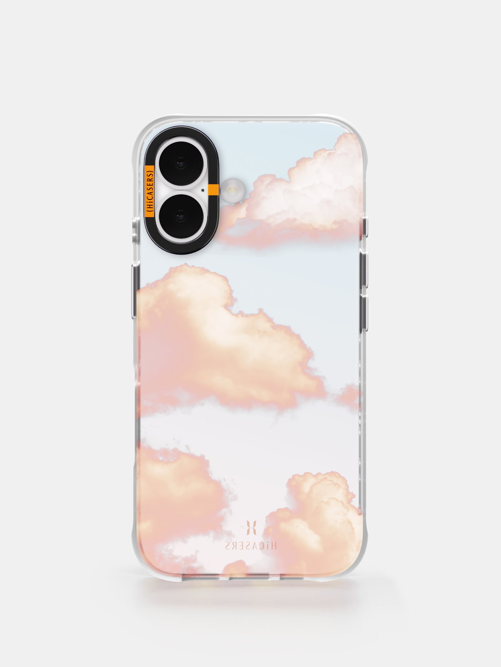 Pink Cloud Iridescent Phone Case - Shimmery Protective Cover for iPhone & Samsung | Perfect for Everyday Use, Parties & Gifts